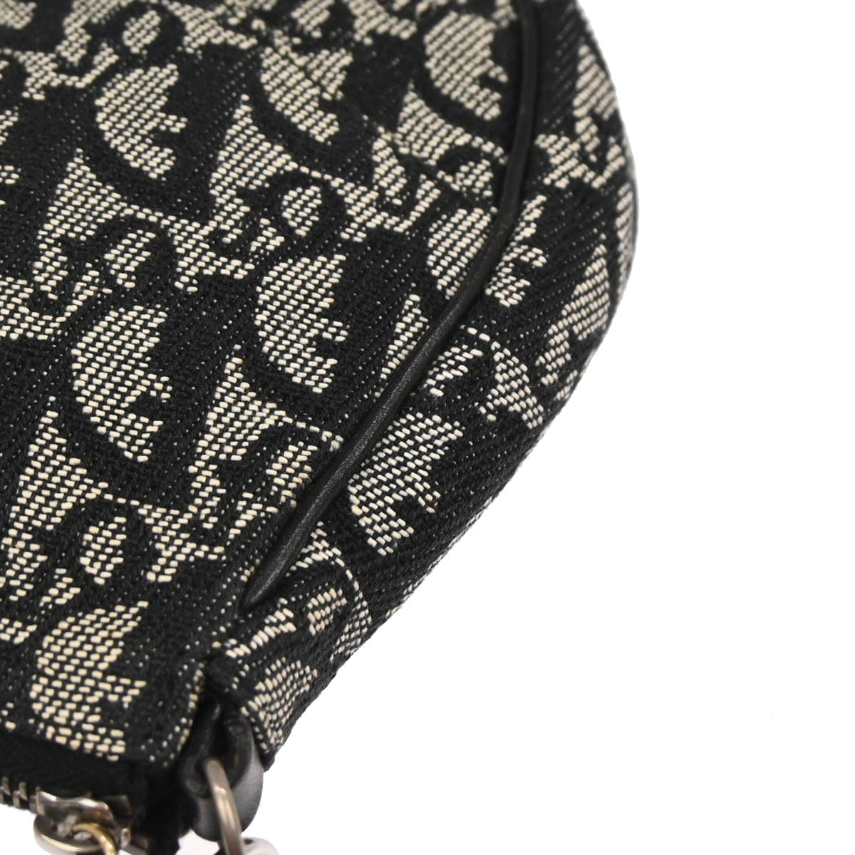 Christian Dior Black Trotter Saddle Handbag