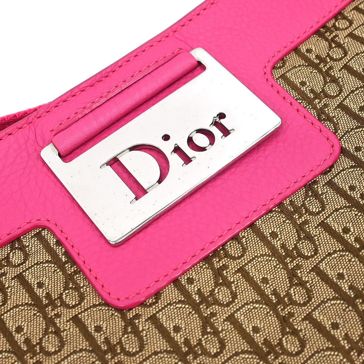 Christian Dior Beige Trotter Handbag