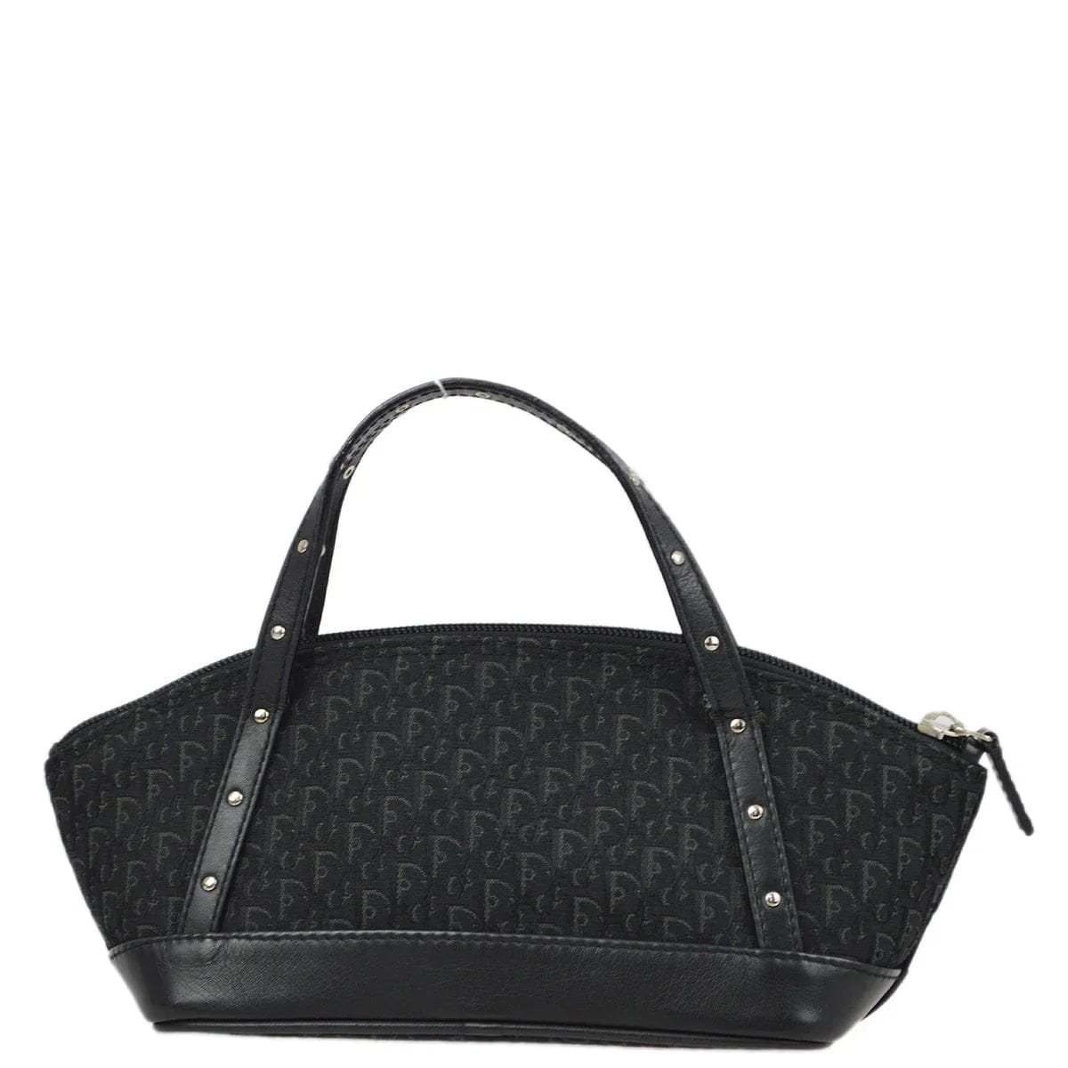 Christian Dior 2003 Black Street Chic Trotter Handbag