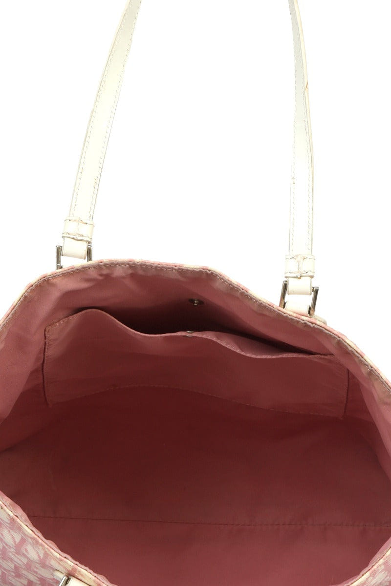 Christian Dior Pink 2 Monogram Trotter Tote Bag