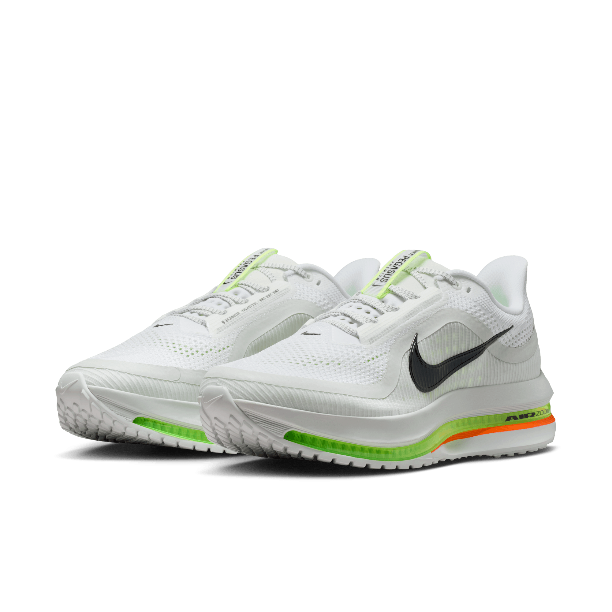 Nike PEGASUS PREMIUM - WHITE / VOLT / BLACK