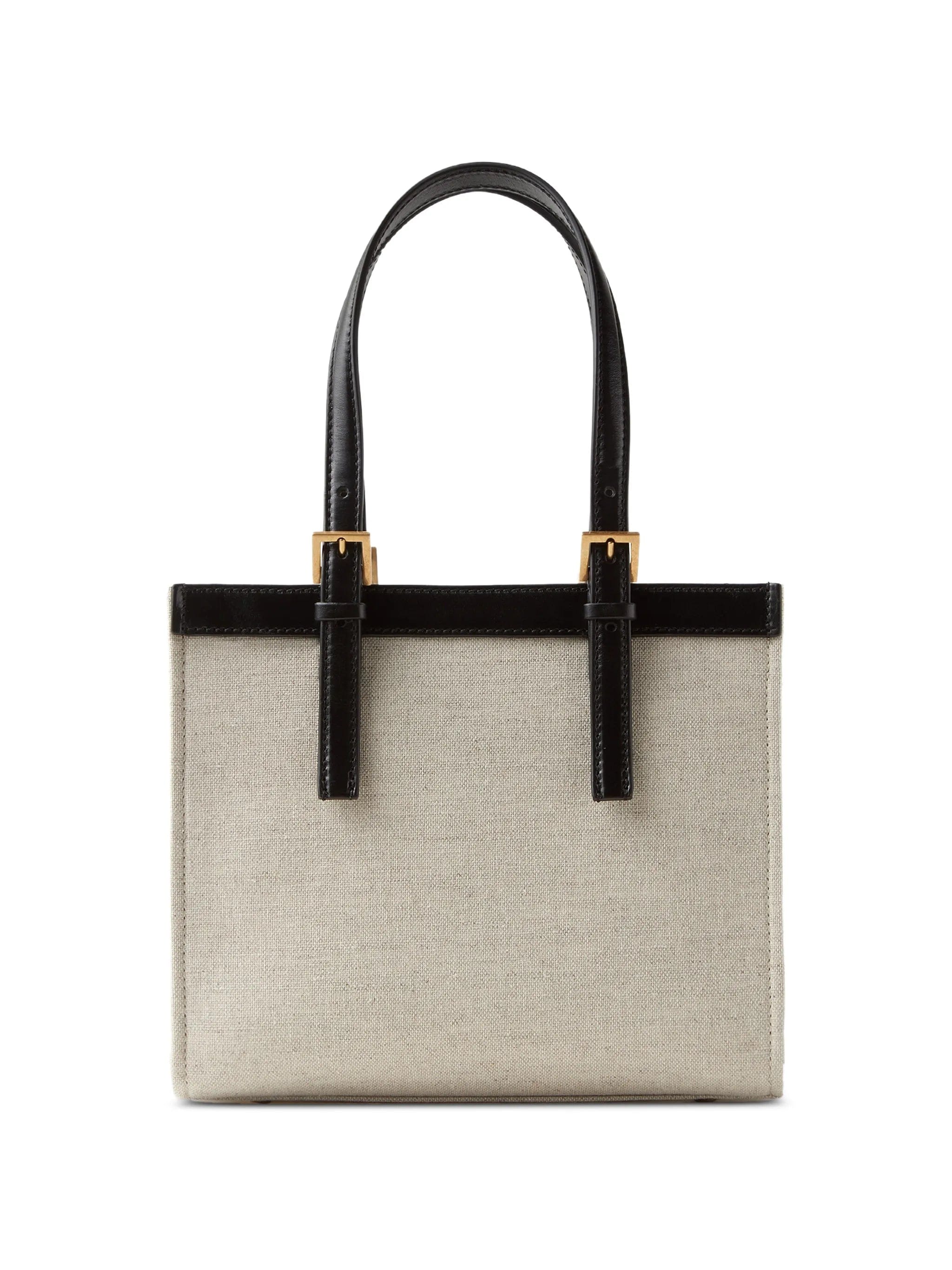 Versace Rivière mini canvas tote