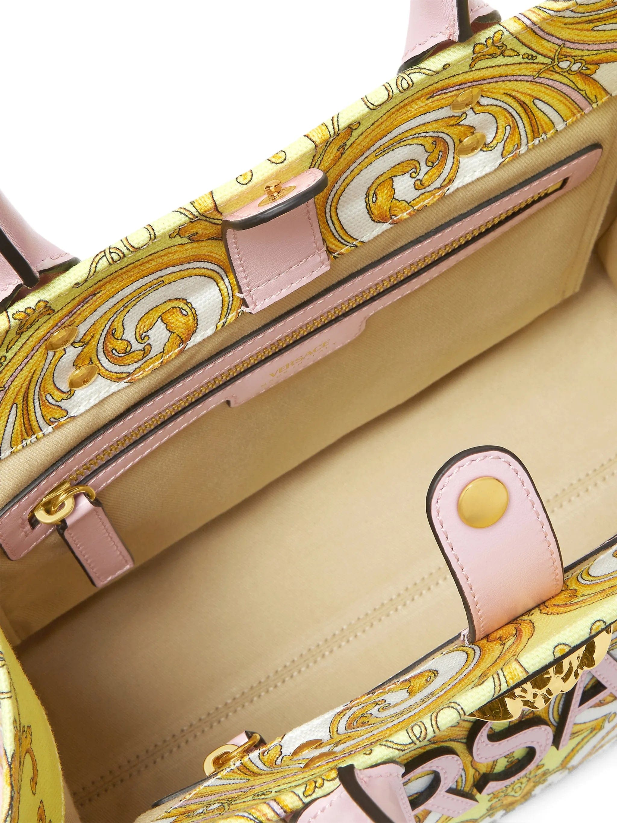 Versace small La Medusa printed tote bag