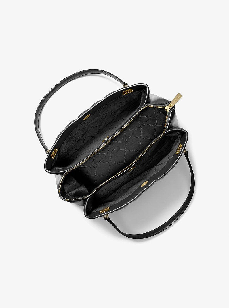 Michael Kors Soho Medium Quilted Tote Bag Black