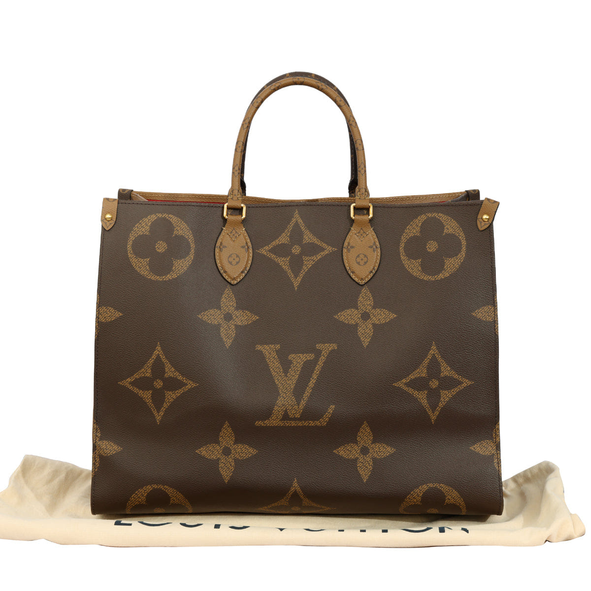 LOUIS VUITTON ON THE GO GM TOTE BAG