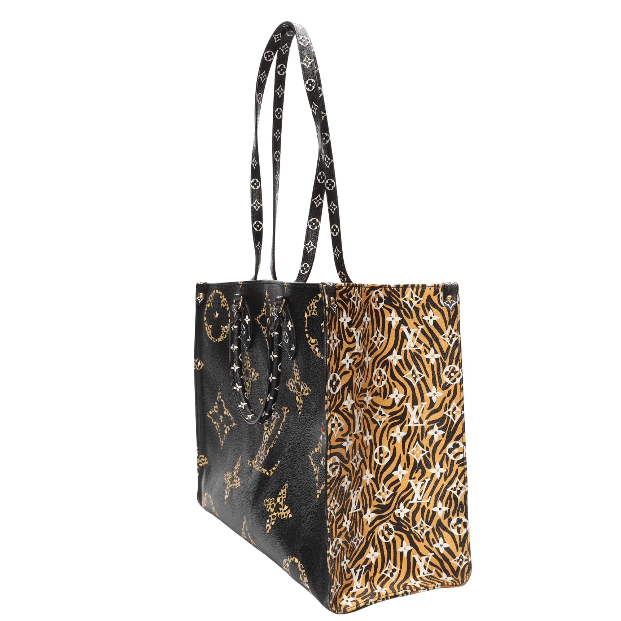Louis Vuitton On The Go GM Jungle Monogram Tote