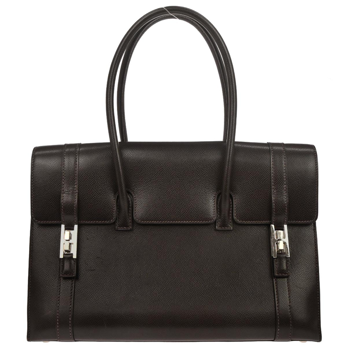 Hermes Ebene Lisse Drag 2 32 Handbag
