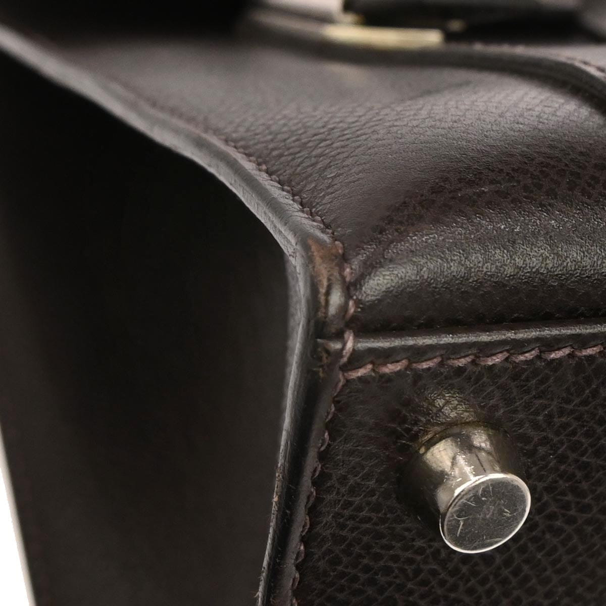 Hermes Ebene Lisse Drag 2 32 Handbag
