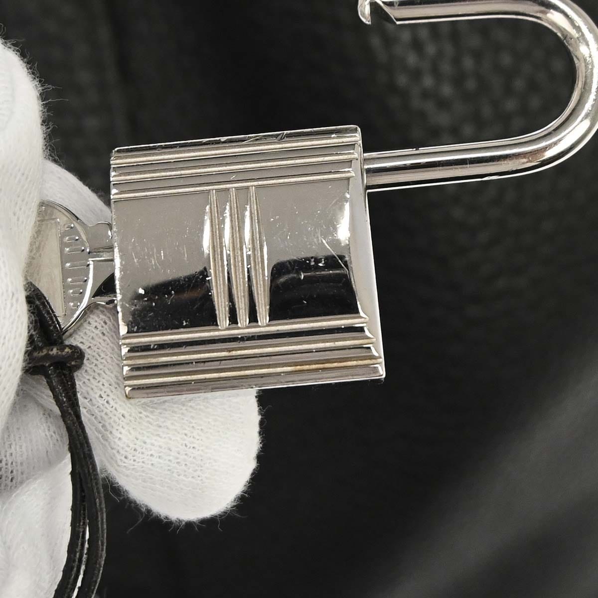 Hermes Black Taurillon Clemence Picotin Lock 26 GM Handbag