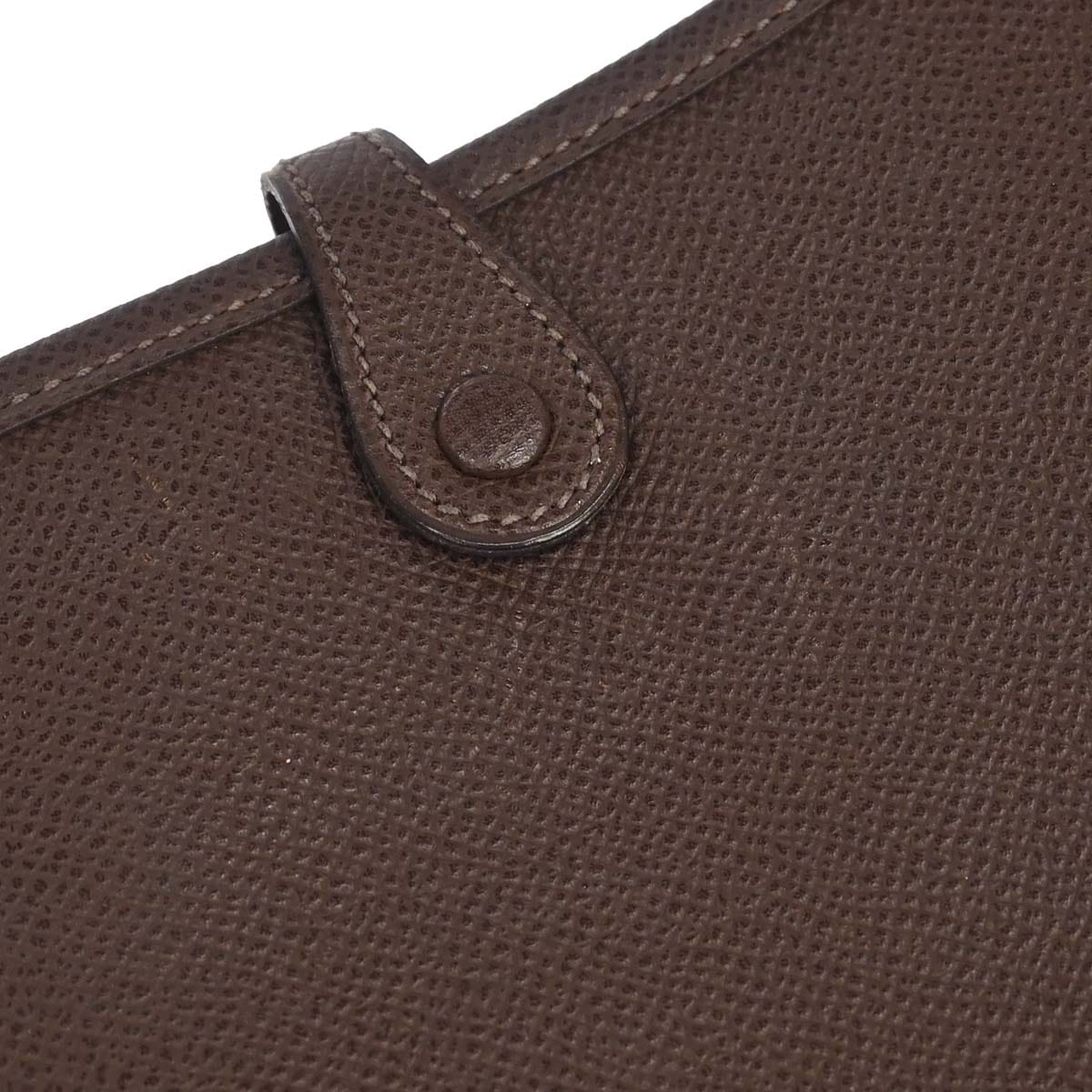 Hermes Ebene Epsom Evelyne TPM Handbag