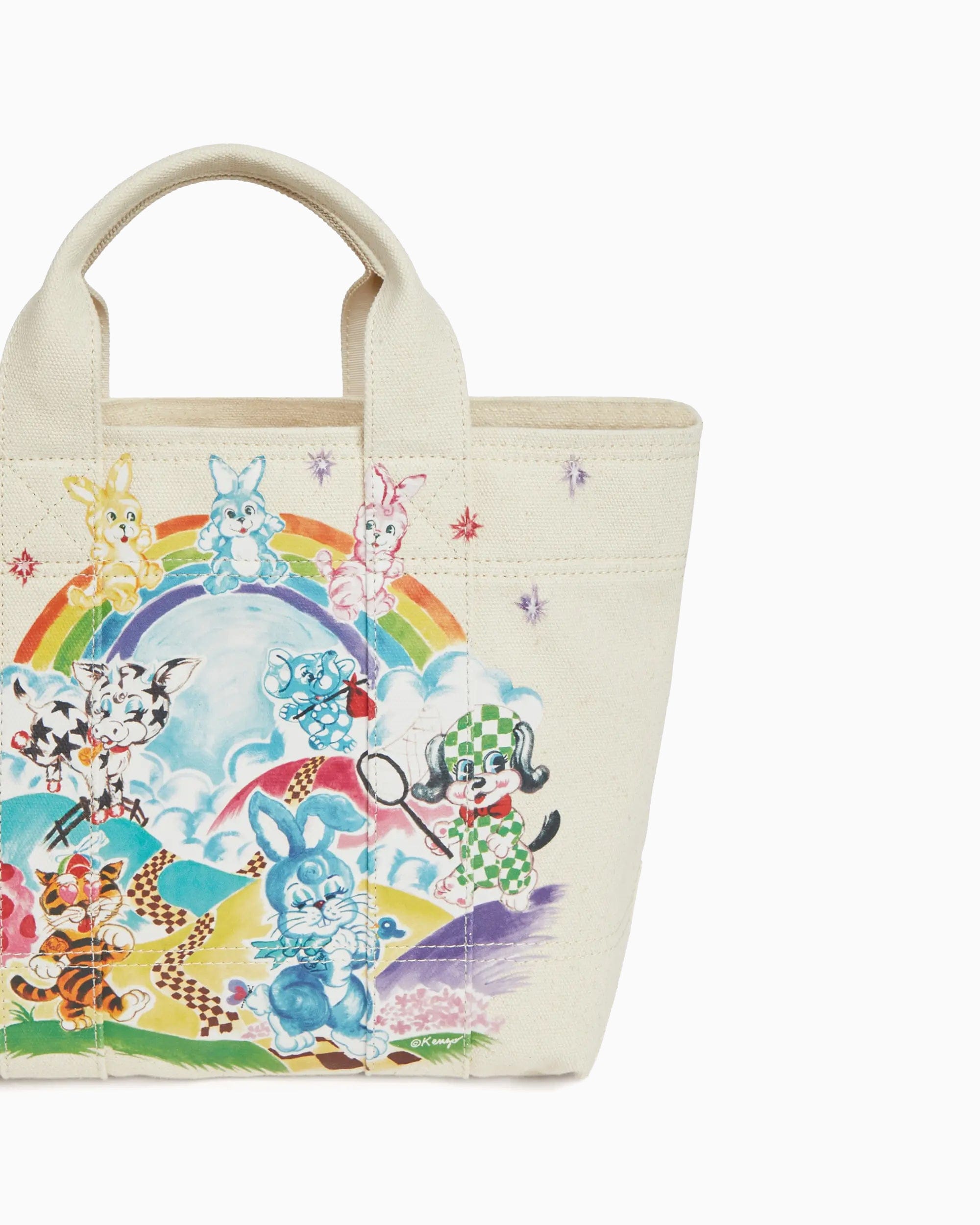Kenzo Tote Bag Kenzo Cartoon Unisex