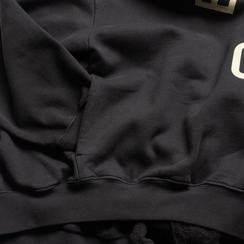 Fear Of God Essentials Campus 90's Hoodie - Faded Black