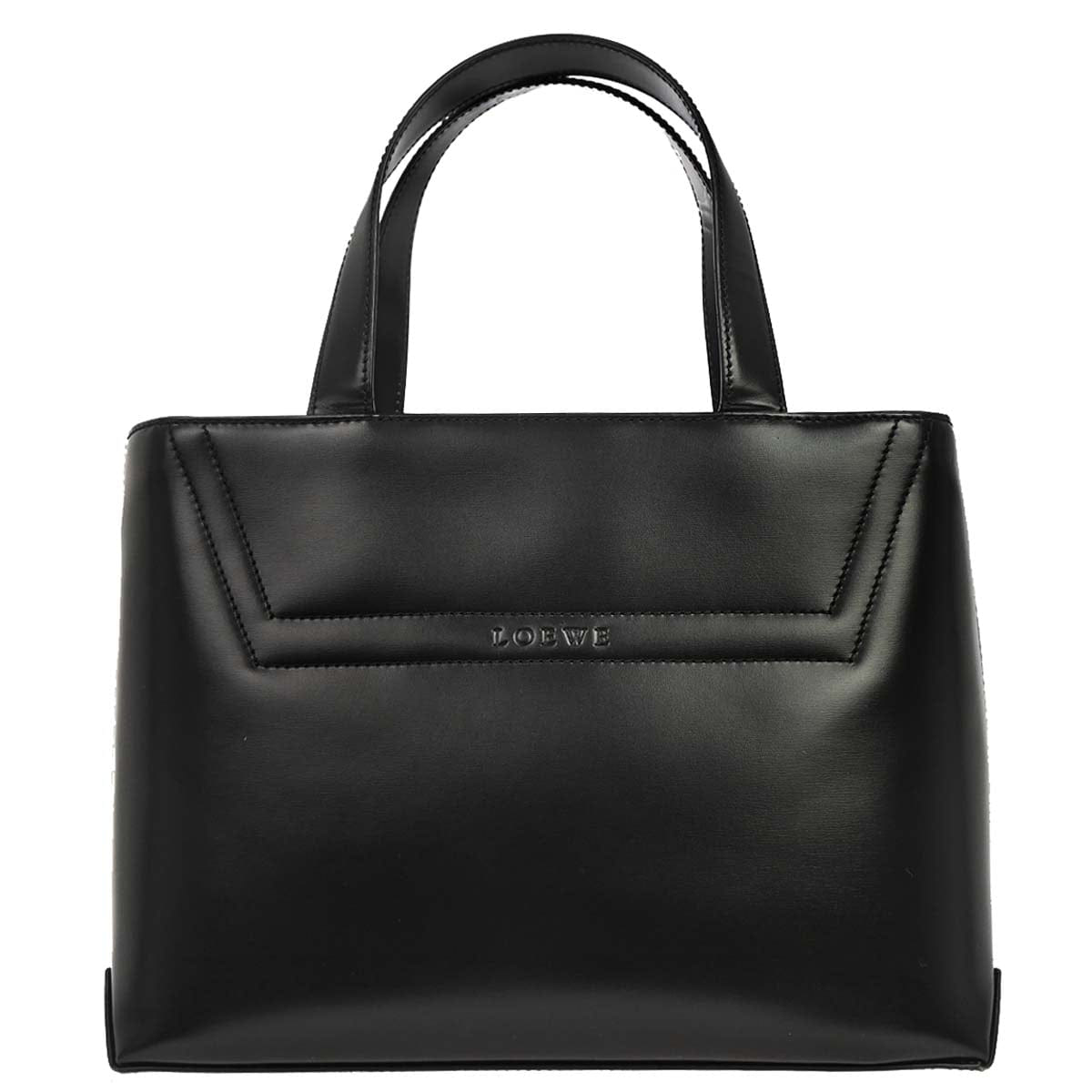 Loewe Black Leather Handbag