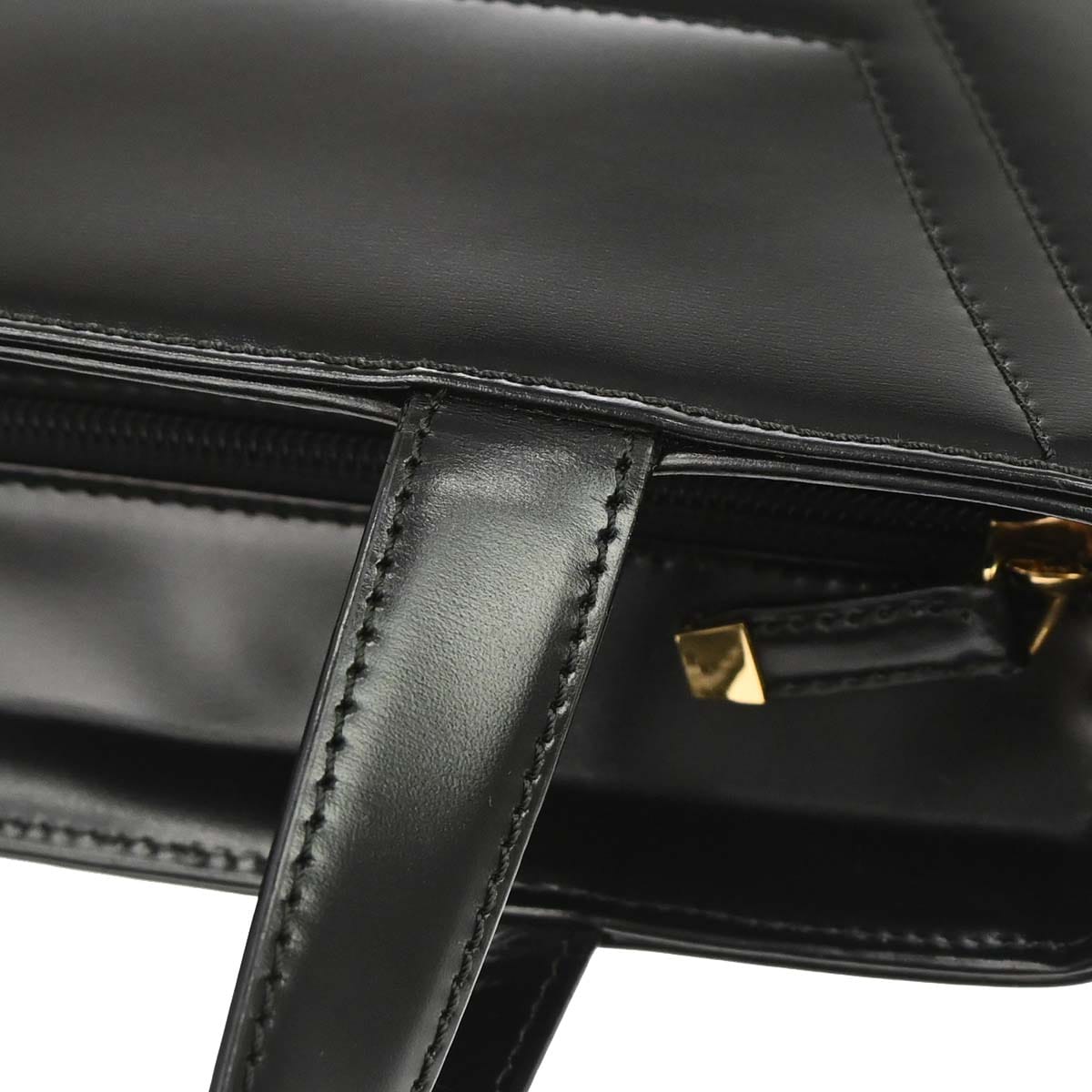 Loewe Black Leather Handbag