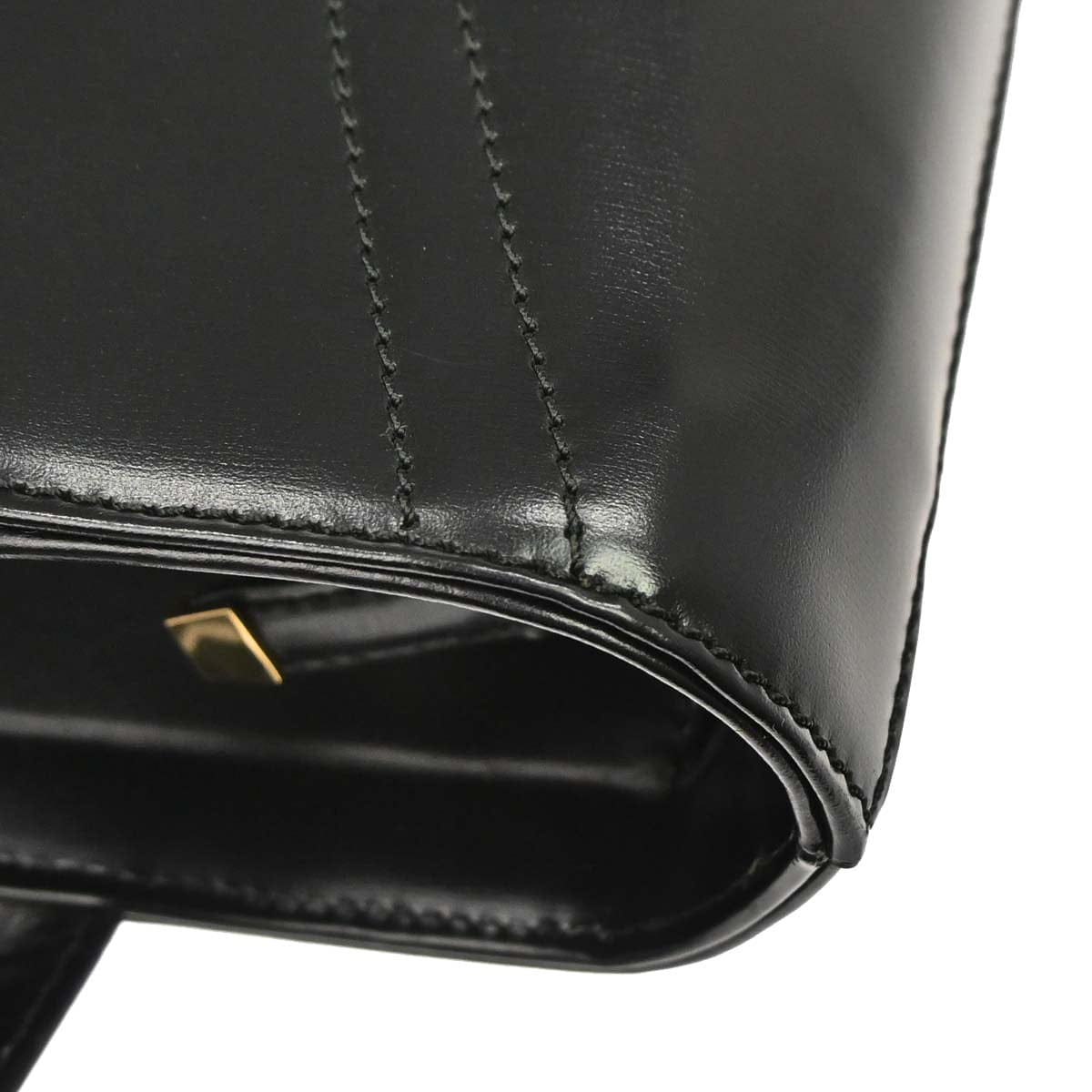 Loewe Black Leather Handbag