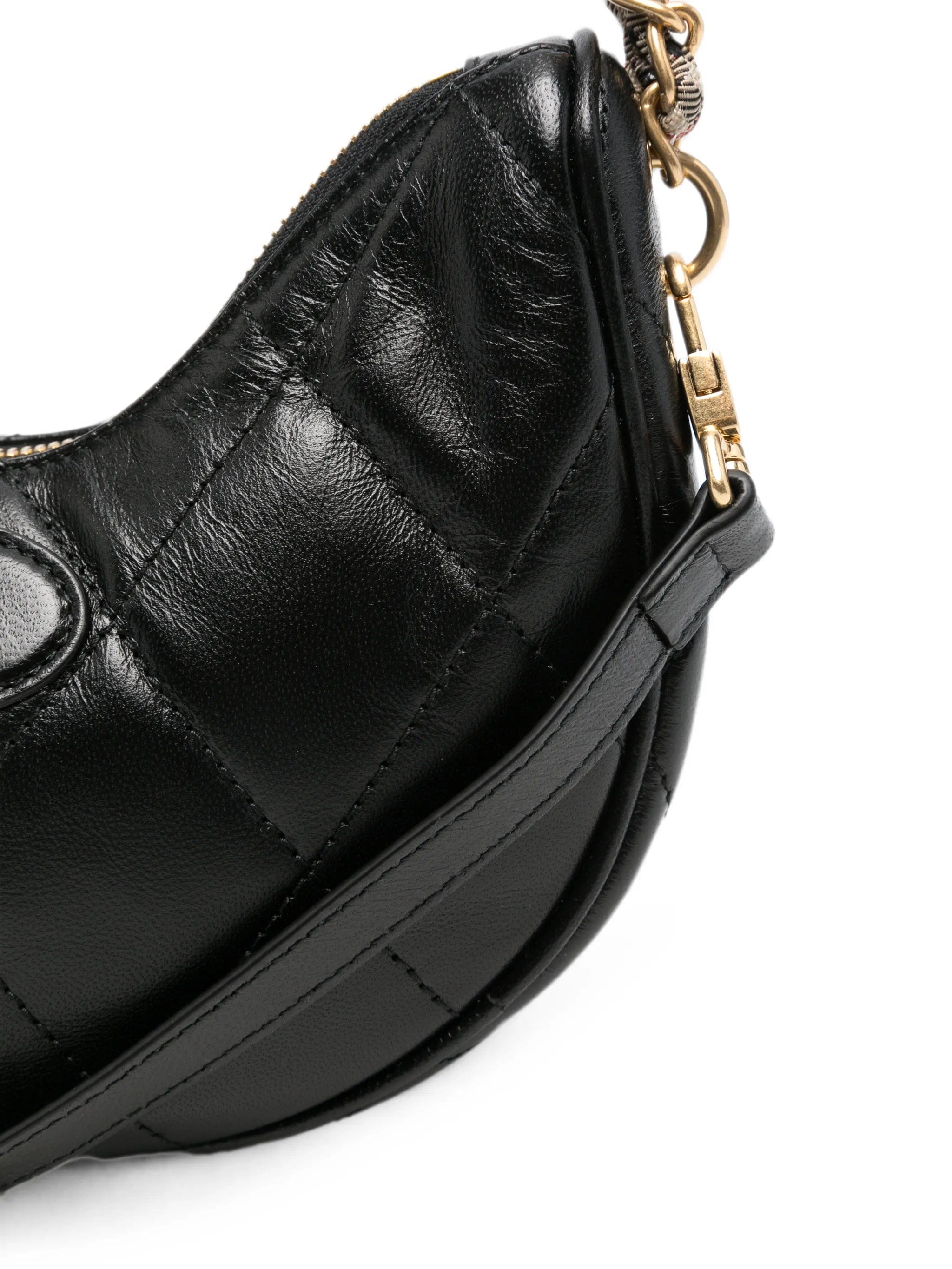 Burberry Horshoe quilted leather crossbody bag