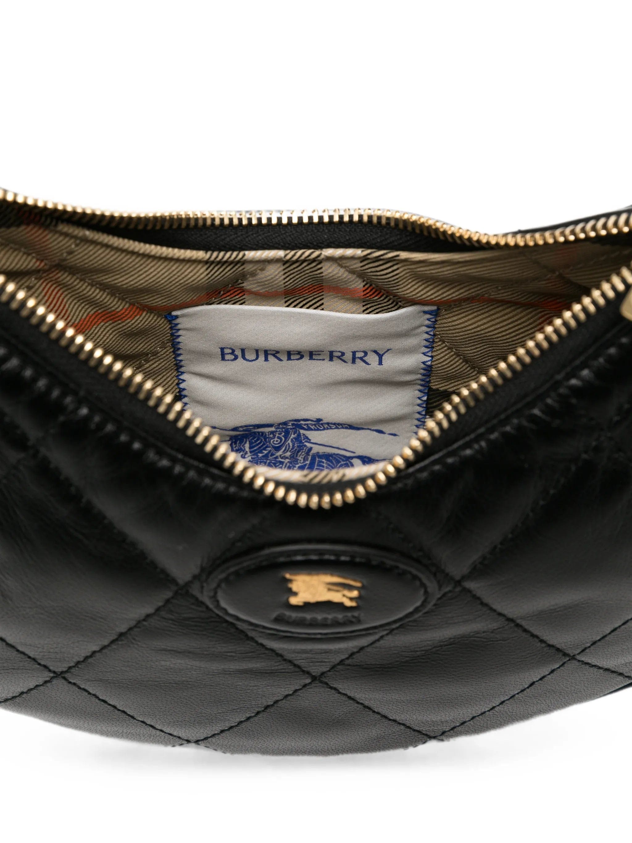 Burberry Horshoe quilted leather crossbody bag