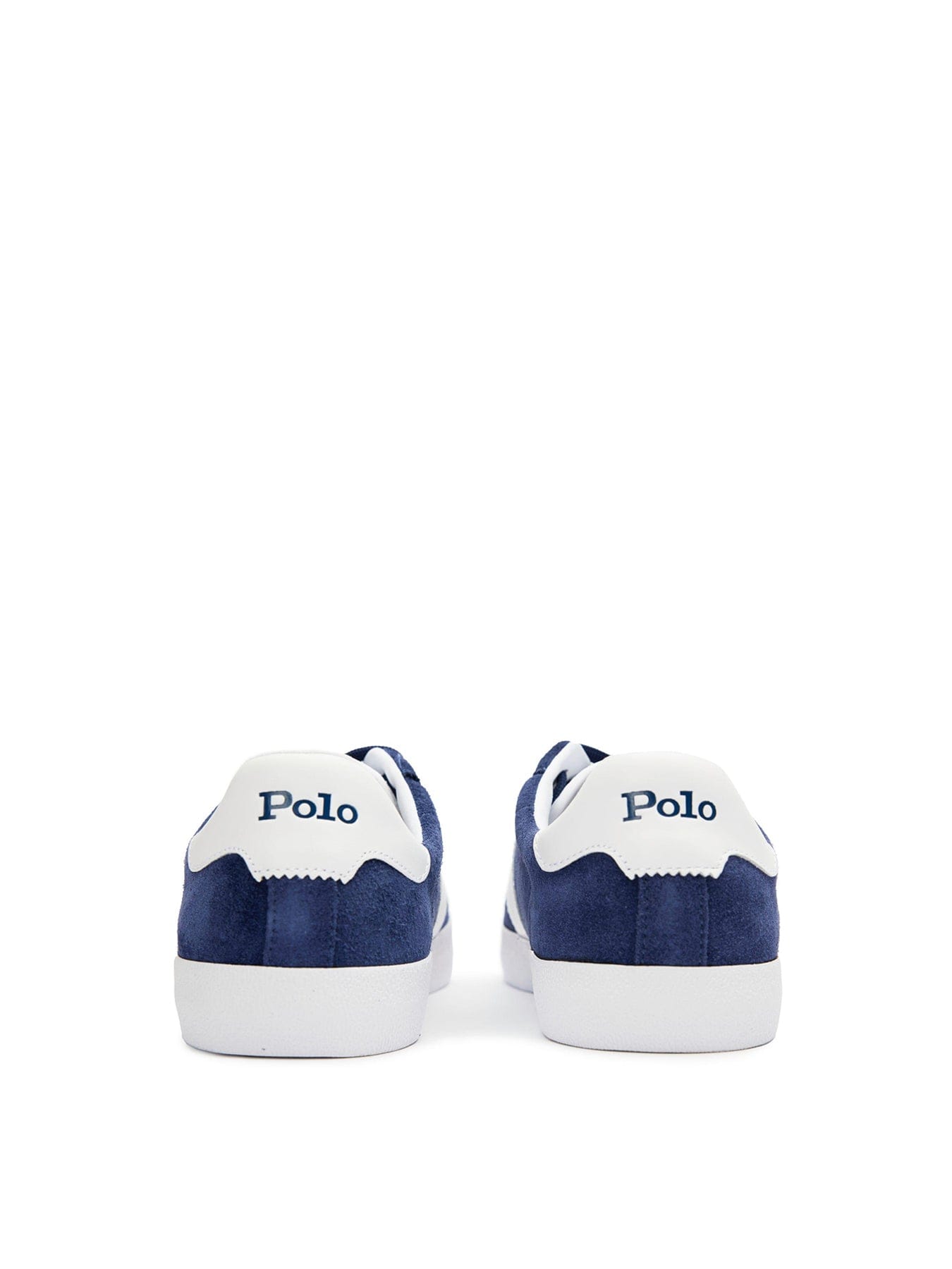 Polo Ralph Lauren Court Vulc Suede Trainers Blue
