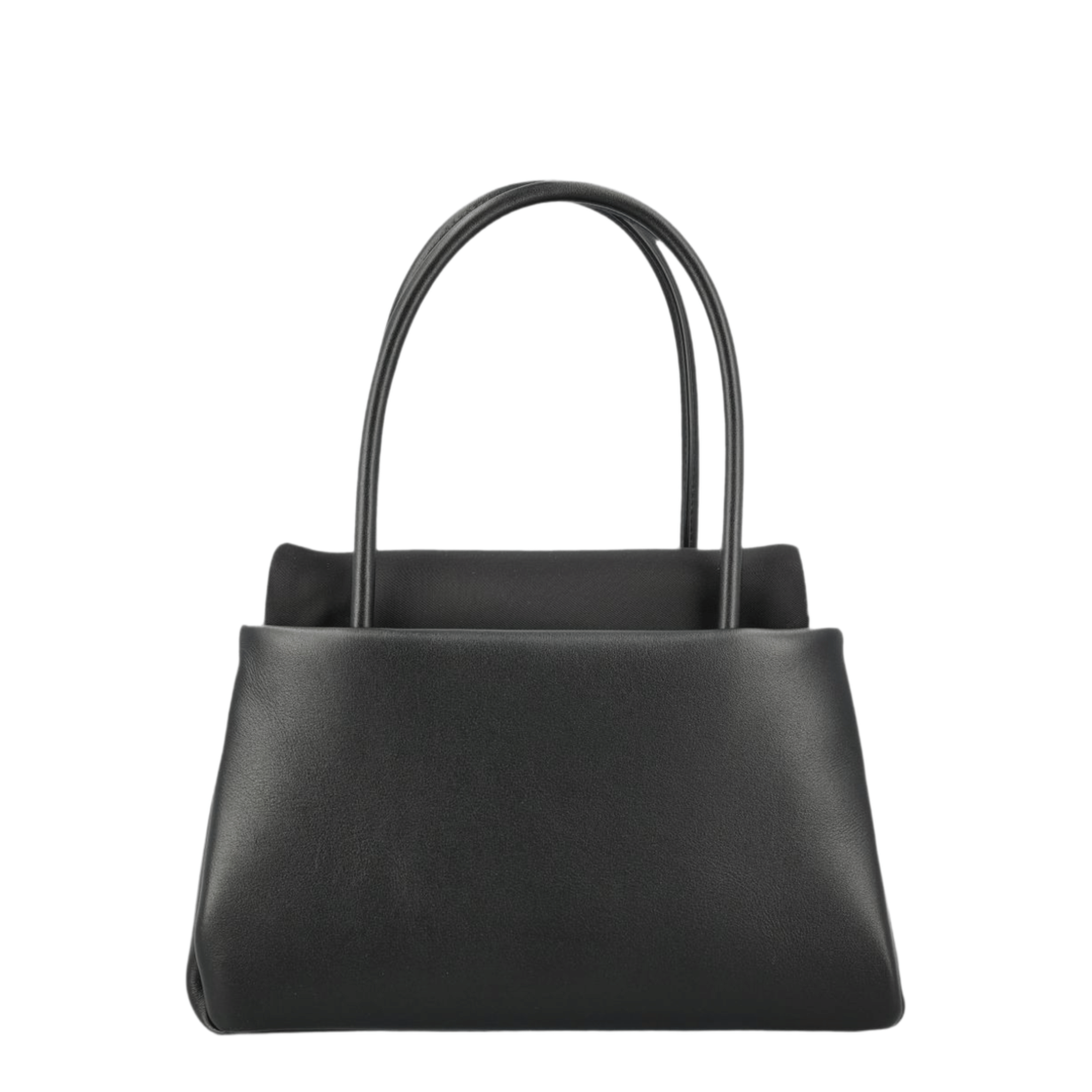 Prada Calf Leather Handbag - Black