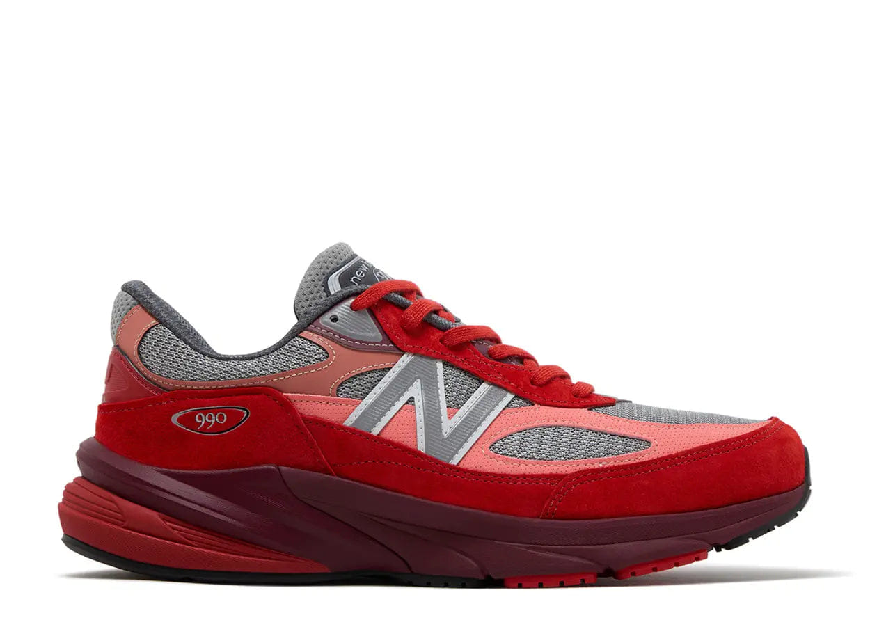 New Balance 990v6 MiUSA Community Red (WORN)