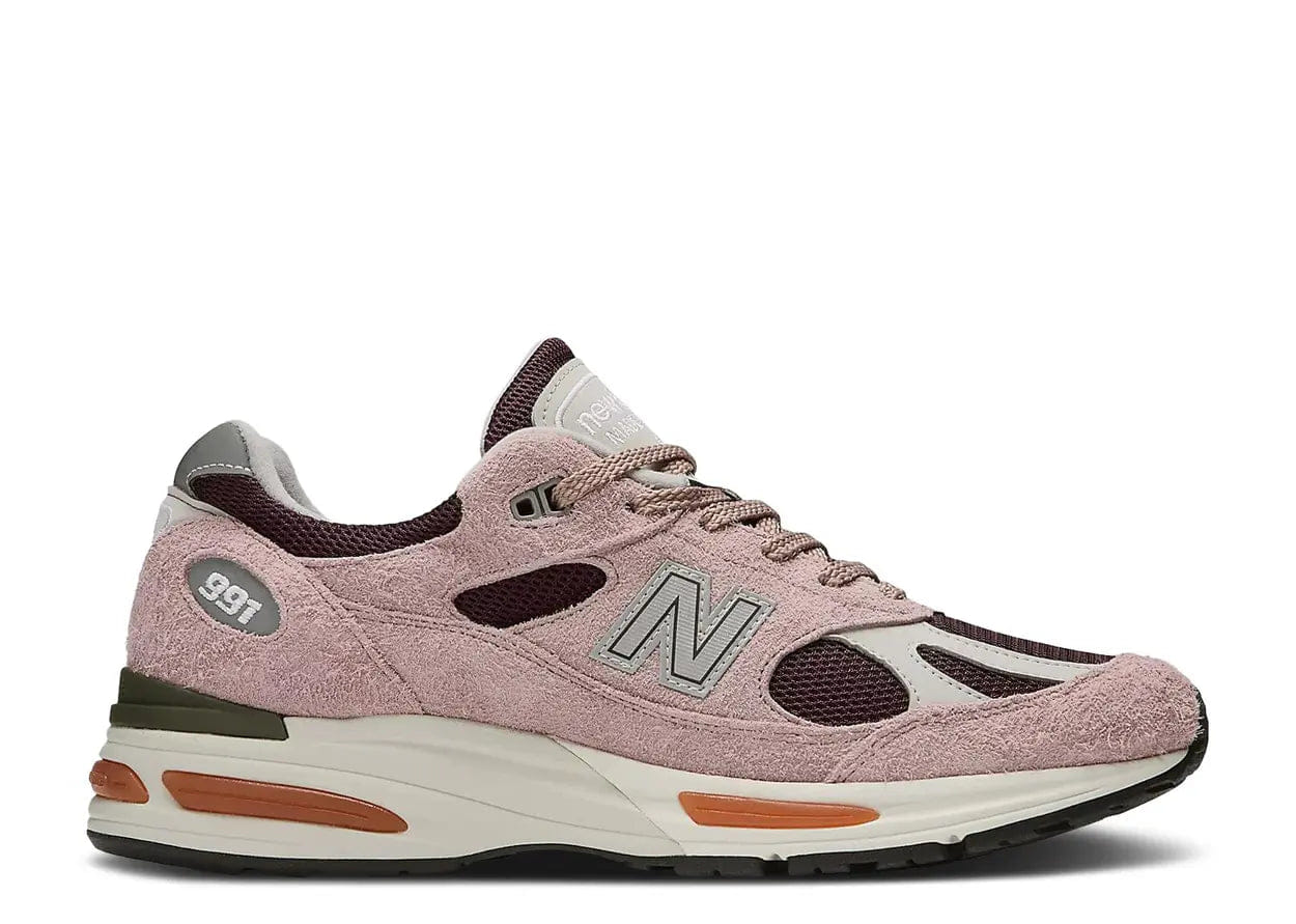 New Balance 991v2 MiUK Pink Mauve (WORN)