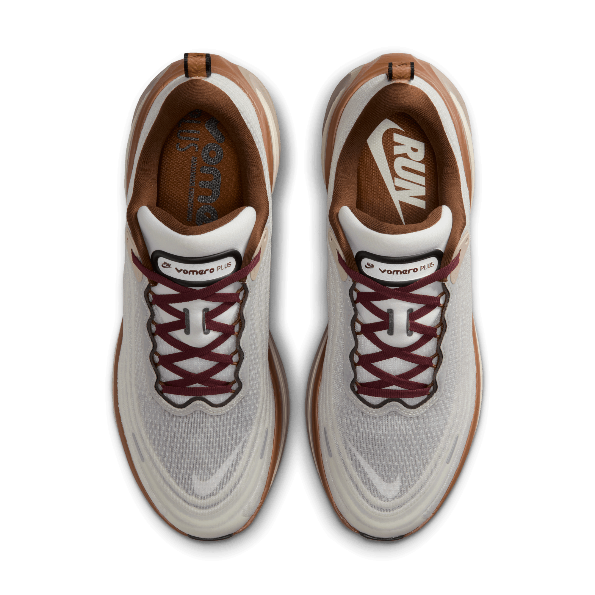 Nike VOMERO PLUS QS - SAIL / CALDERA BROWN