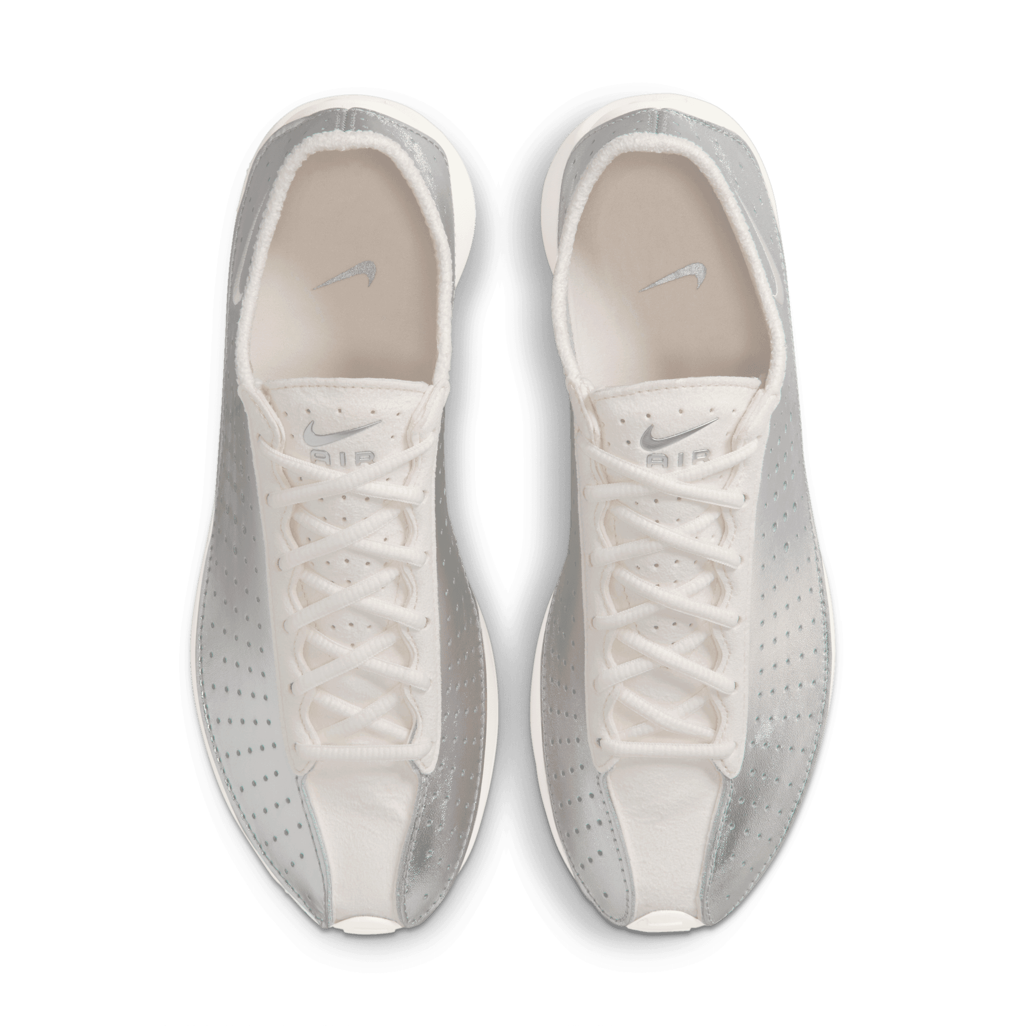 Nike WMNS AIR SUPERFLY - PALE IVORY / METALLIC SILVER
