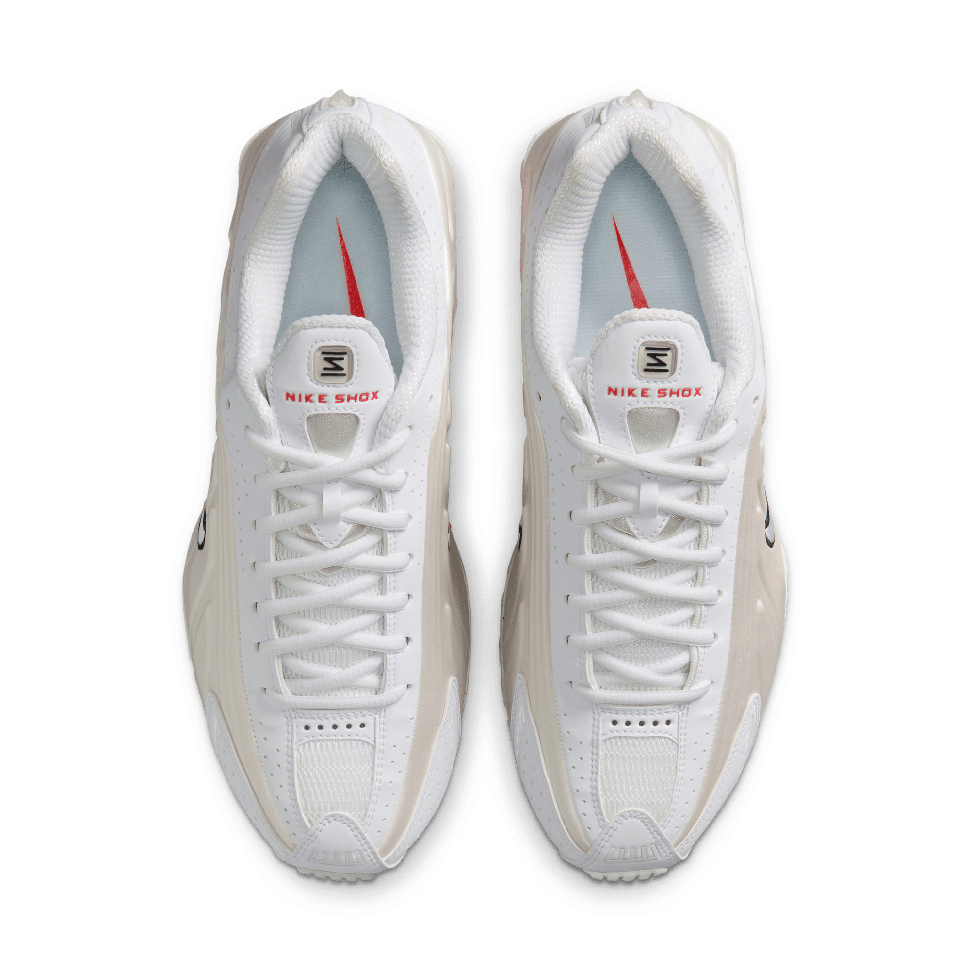 Nike WMNS SHOX R4 - WHITE / PHANTOM / PICANTE RED