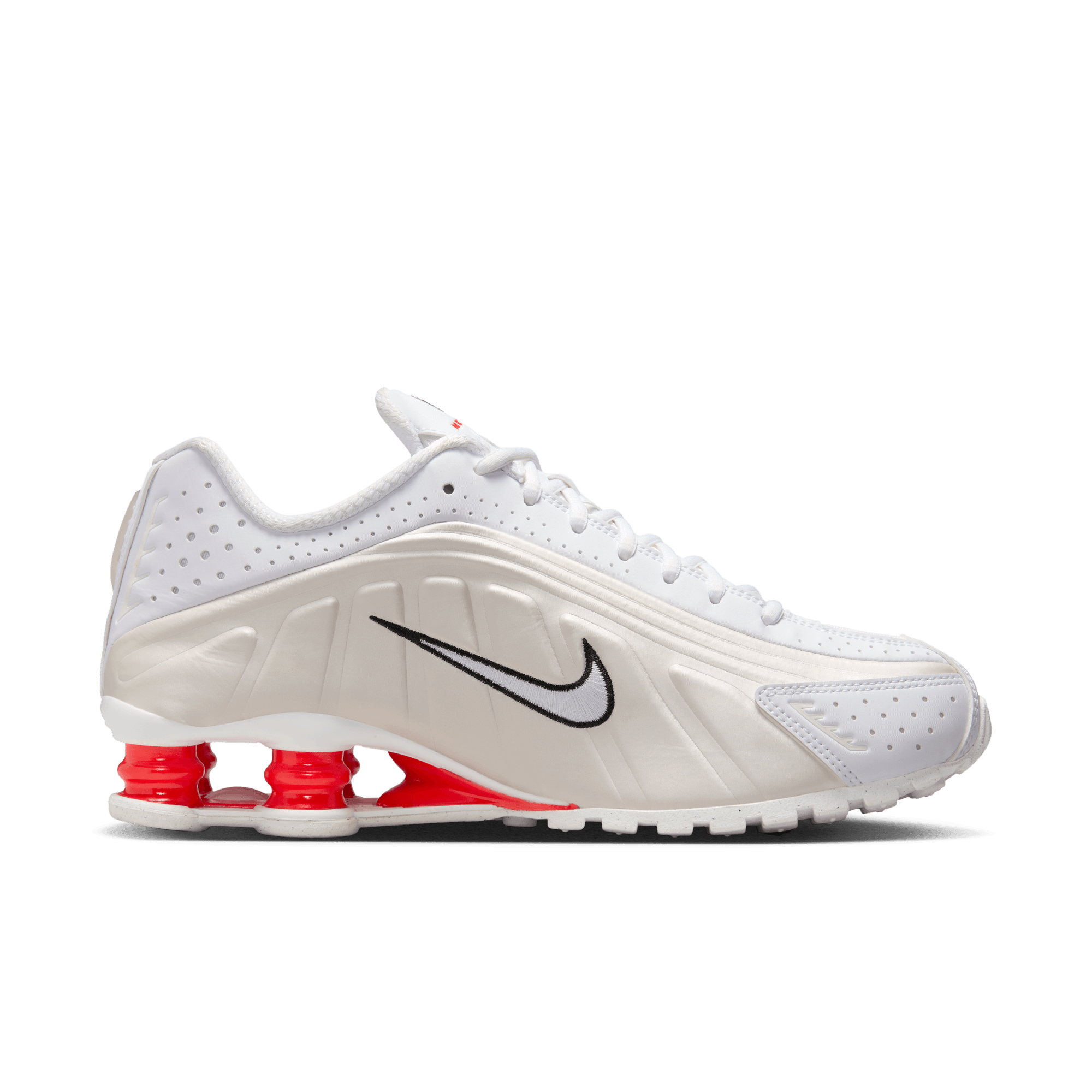 Nike WMNS SHOX R4 - WHITE / PHANTOM / PICANTE RED