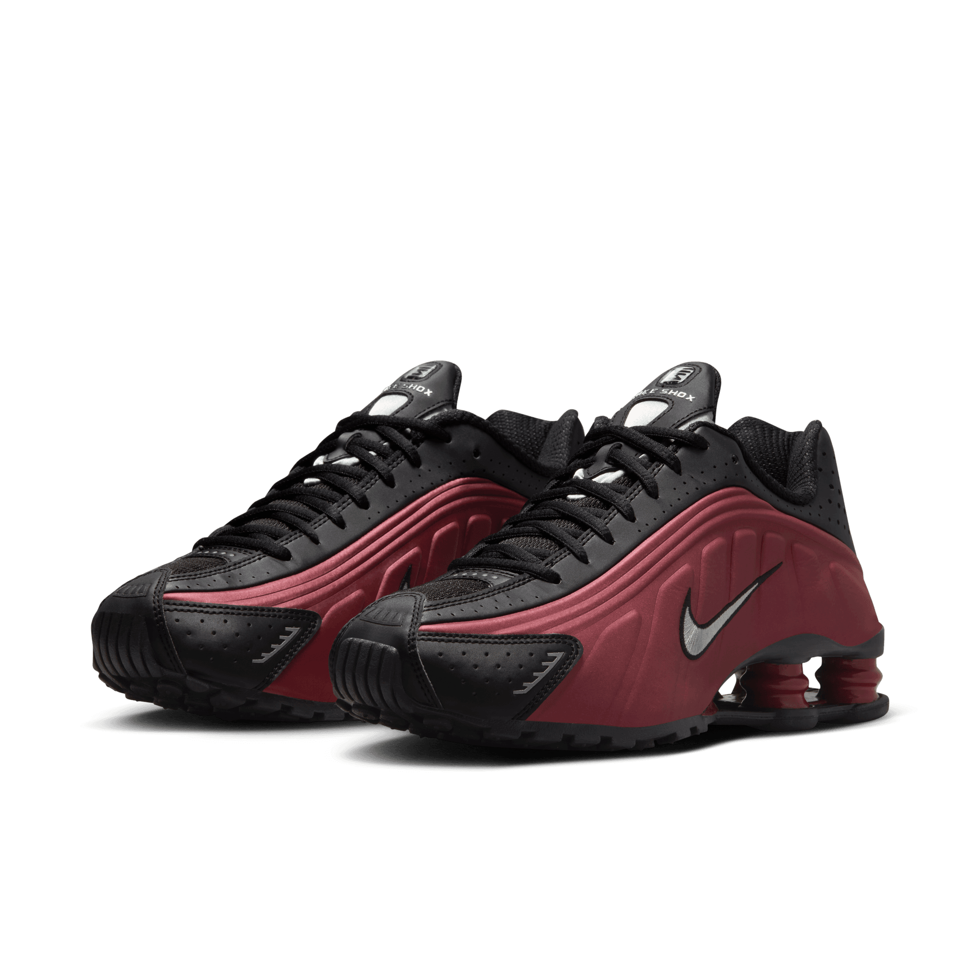 Nike WMNS SHOX R4 - BLACK / TEAM RED