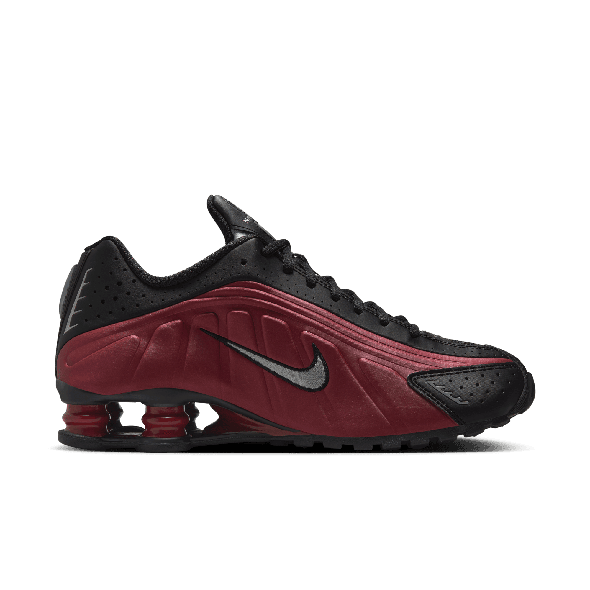 Nike WMNS SHOX R4 - BLACK / TEAM RED