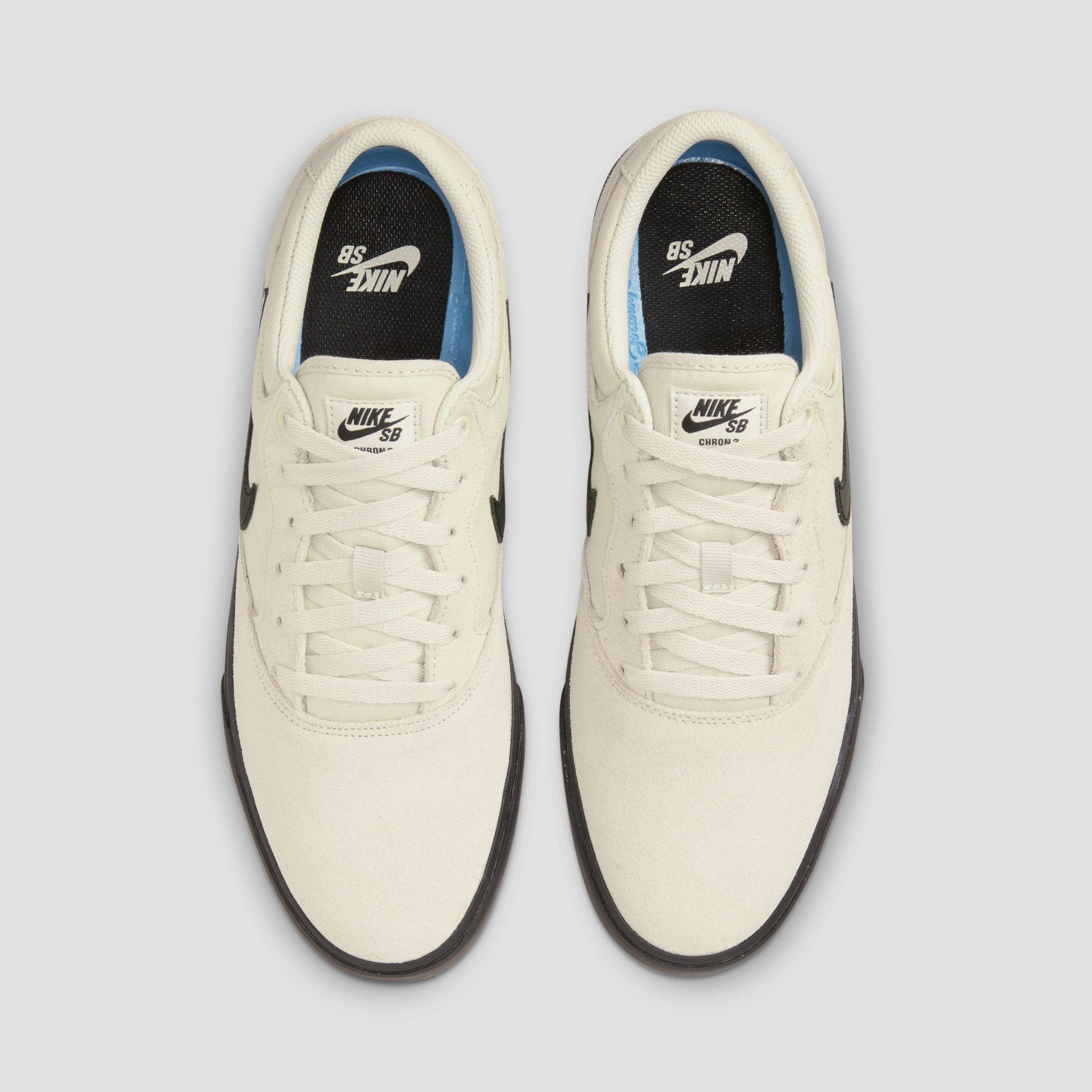 Nike SB Chron 2 Skate Shoes Light Bone / Black