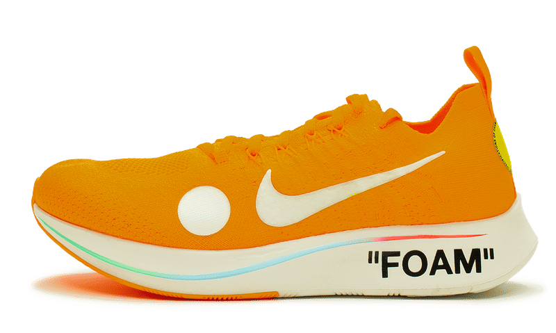 Nike Zoom Fly Mercurial x OFF - WHITE Total Orange 2018 (AO2115 - 800) Men Size 8 - 11