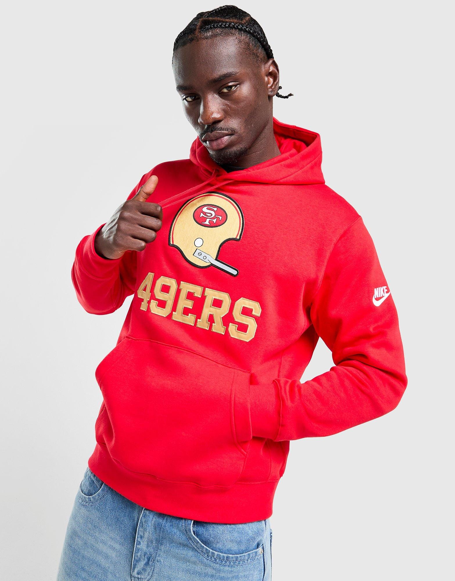Nike NFL San Francisco 49ers Rewind Hoodie