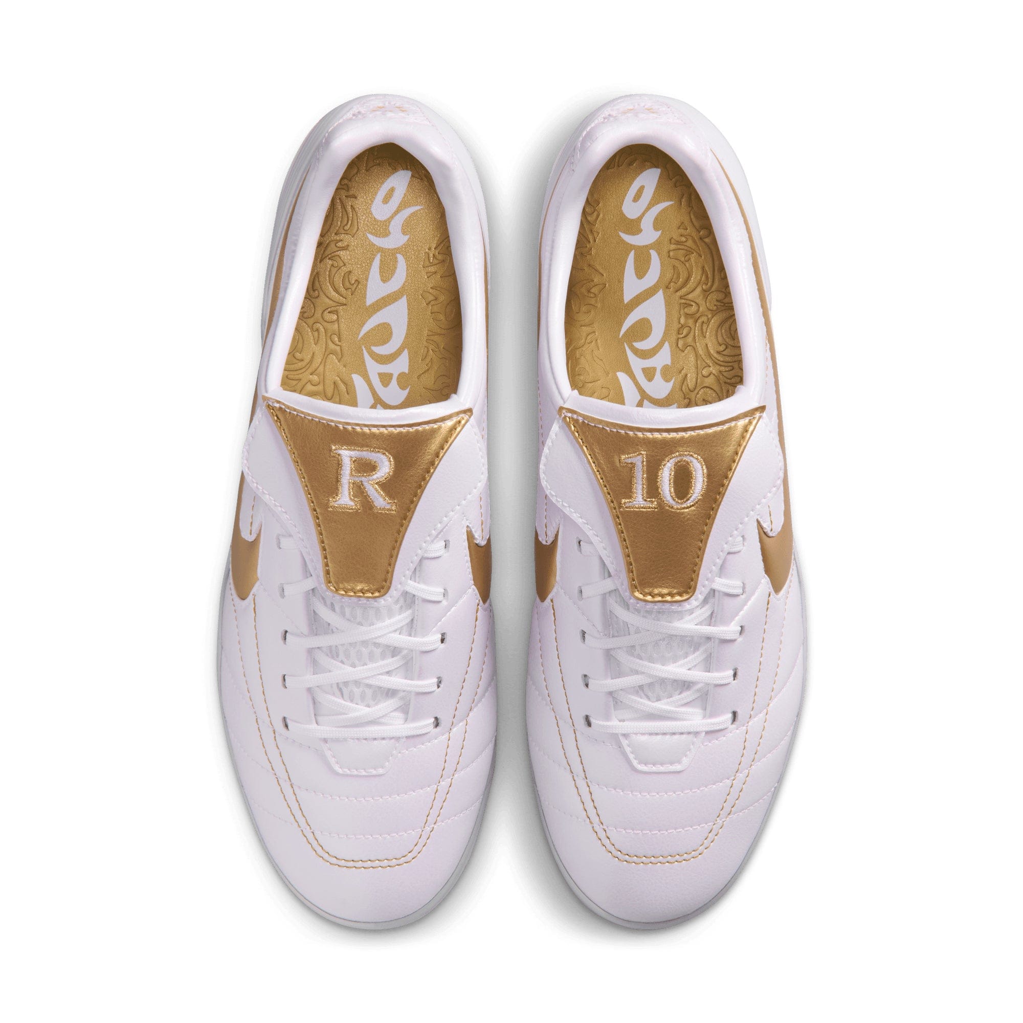 Nike Cryoshot Tiempo Legend R10 OG WHITE/METALLIC GOLD IQ8164 - 100