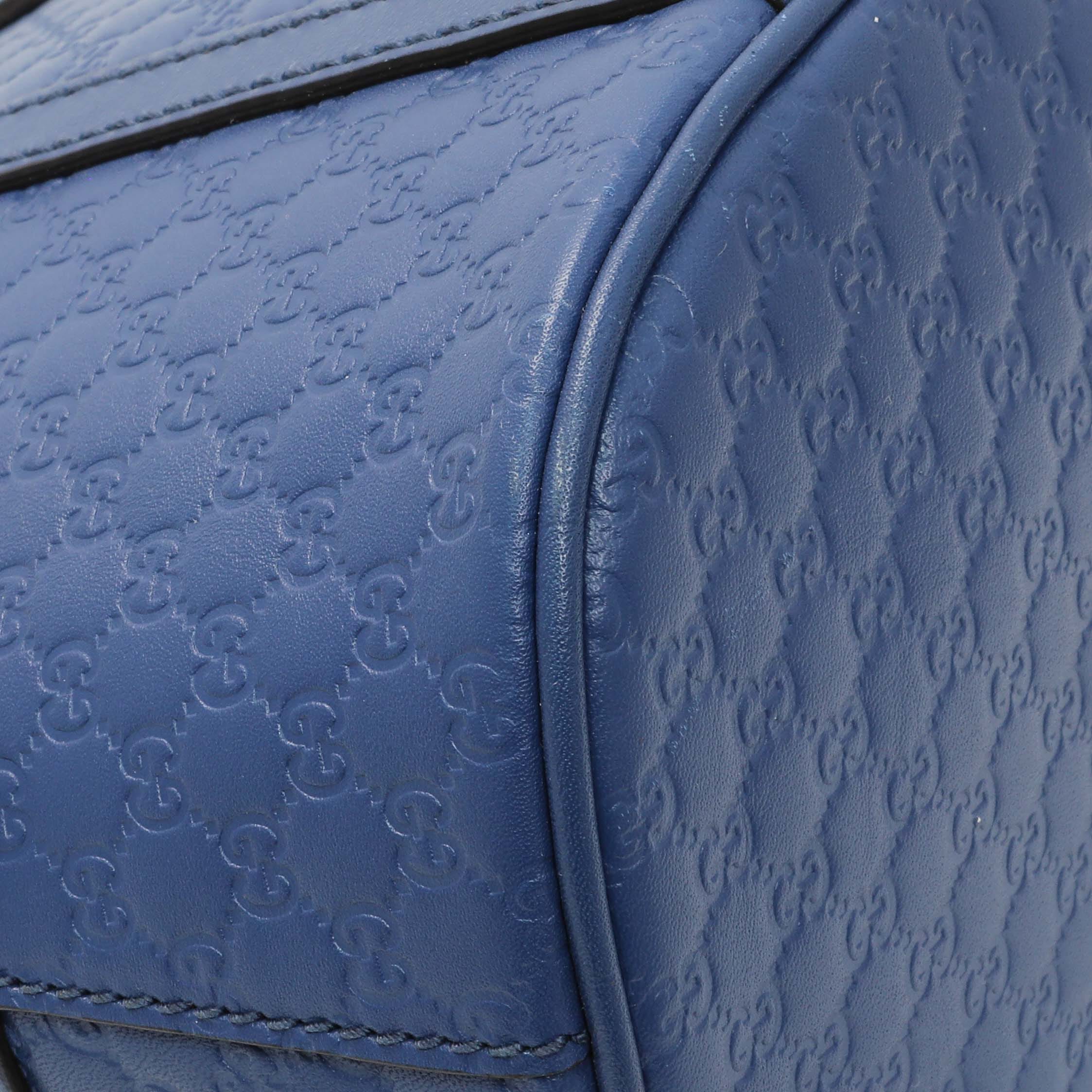 Gucci Blue Microguccissima Mini Dome Bag
