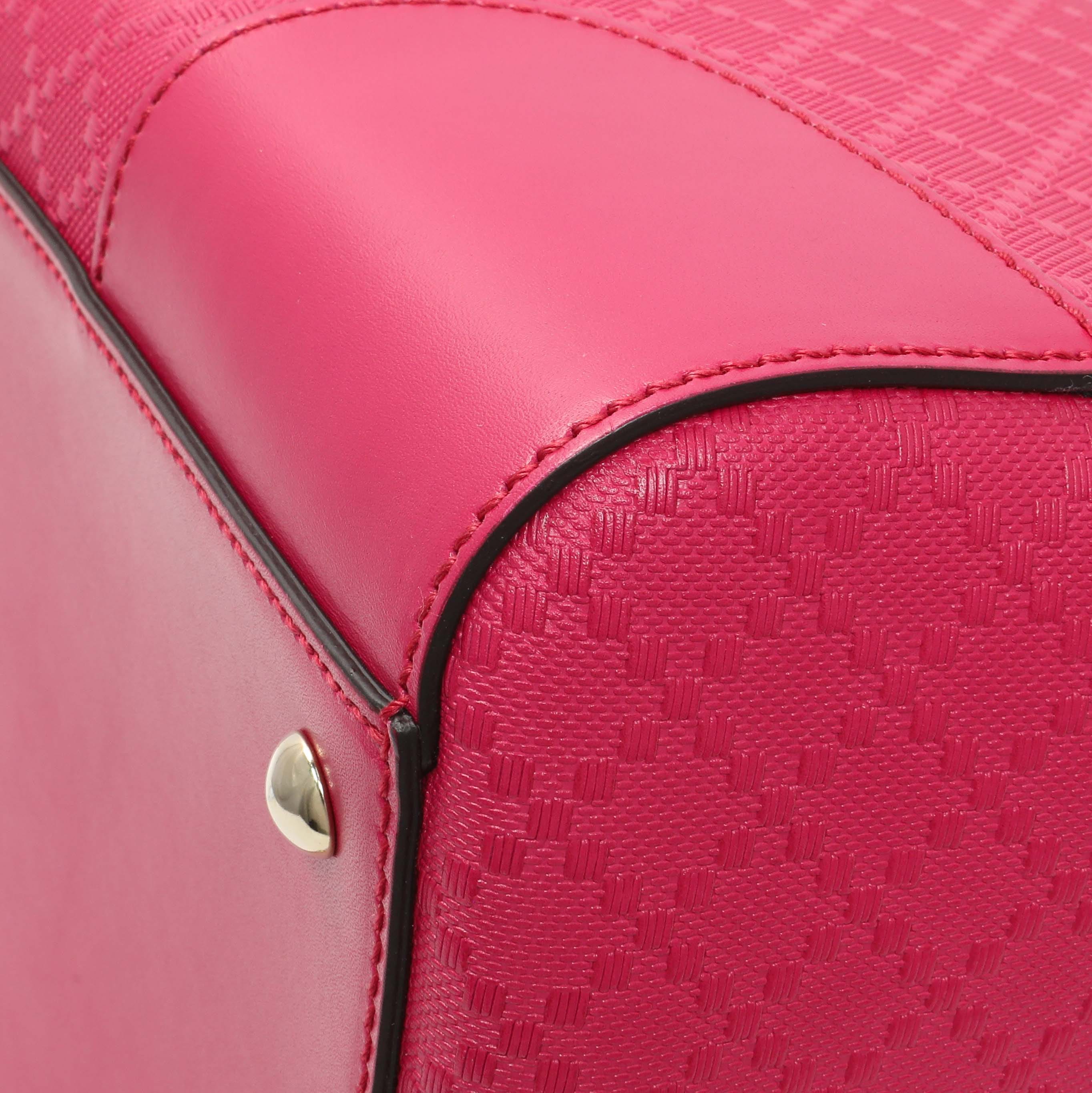 Gucci Pink Diamante Boston Bag