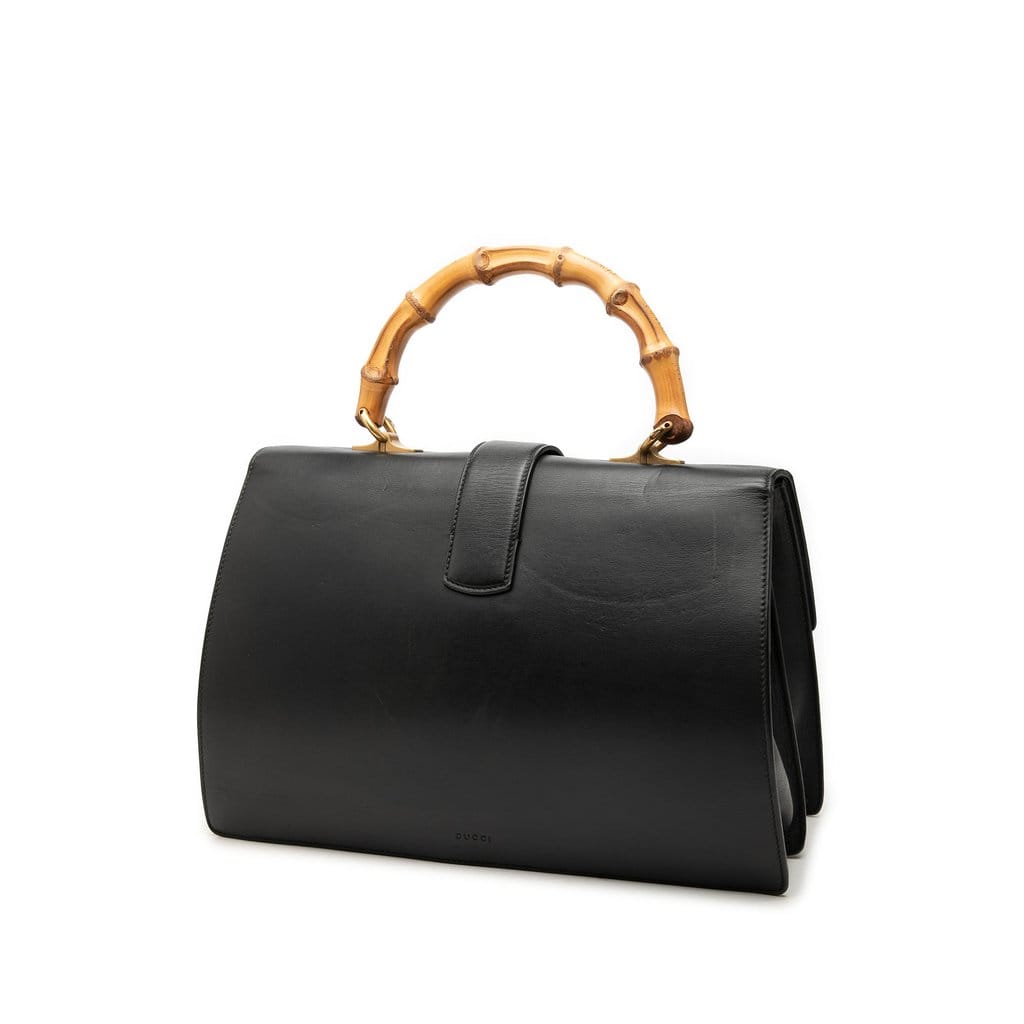 Gucci Large Calfskin Bamboo Dionysus Web Satchel