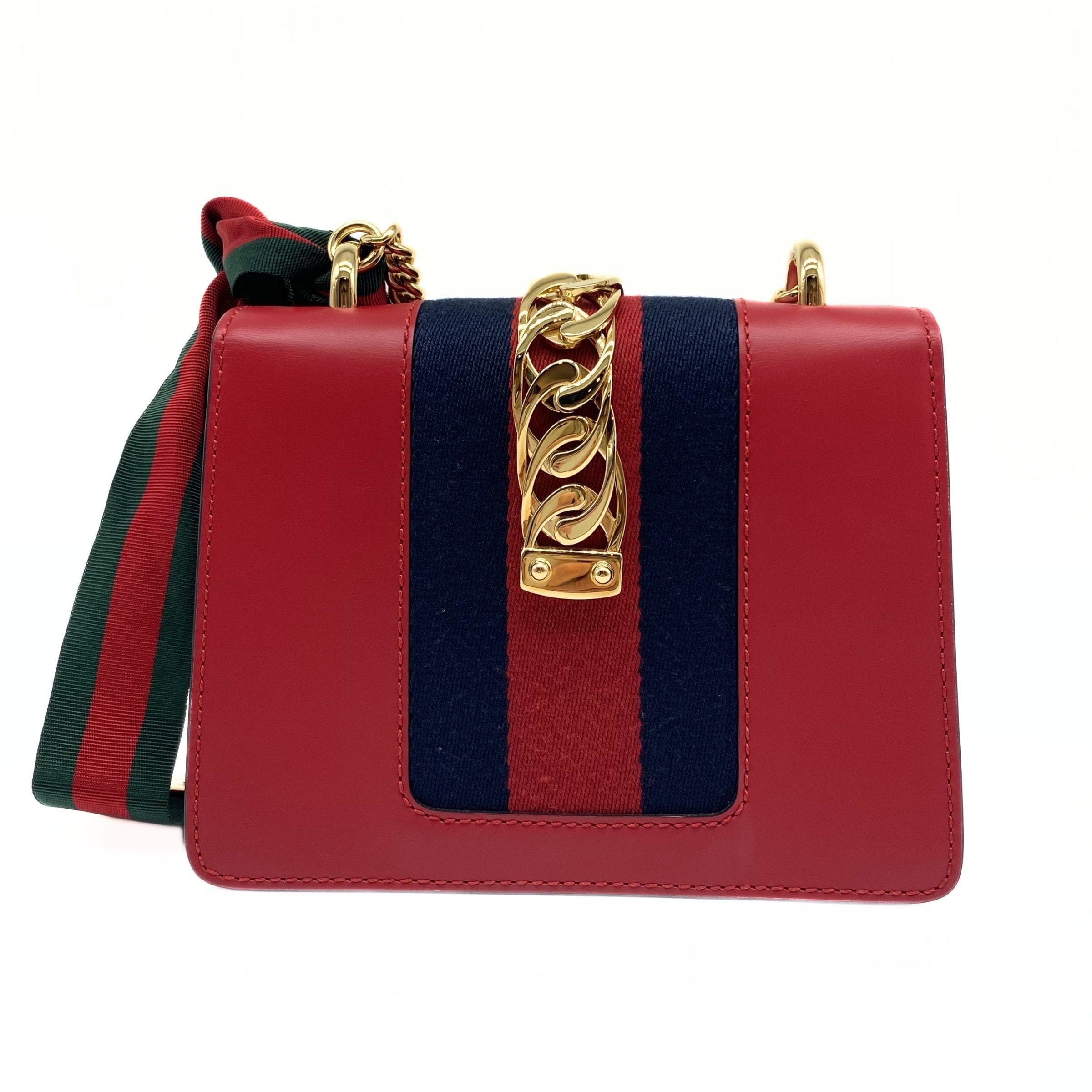 Gucci Mini Sylvie Red Bag