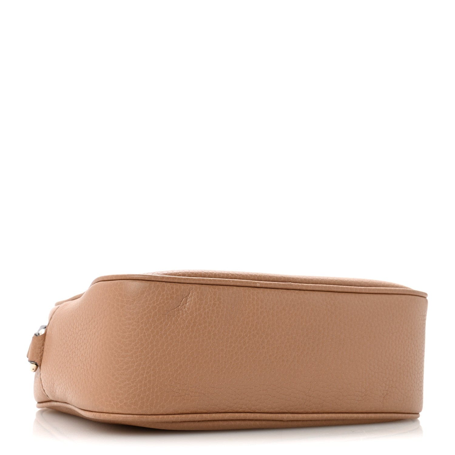 Gucci Pebbled Calfskin Small Soho Disco Bag Camelia