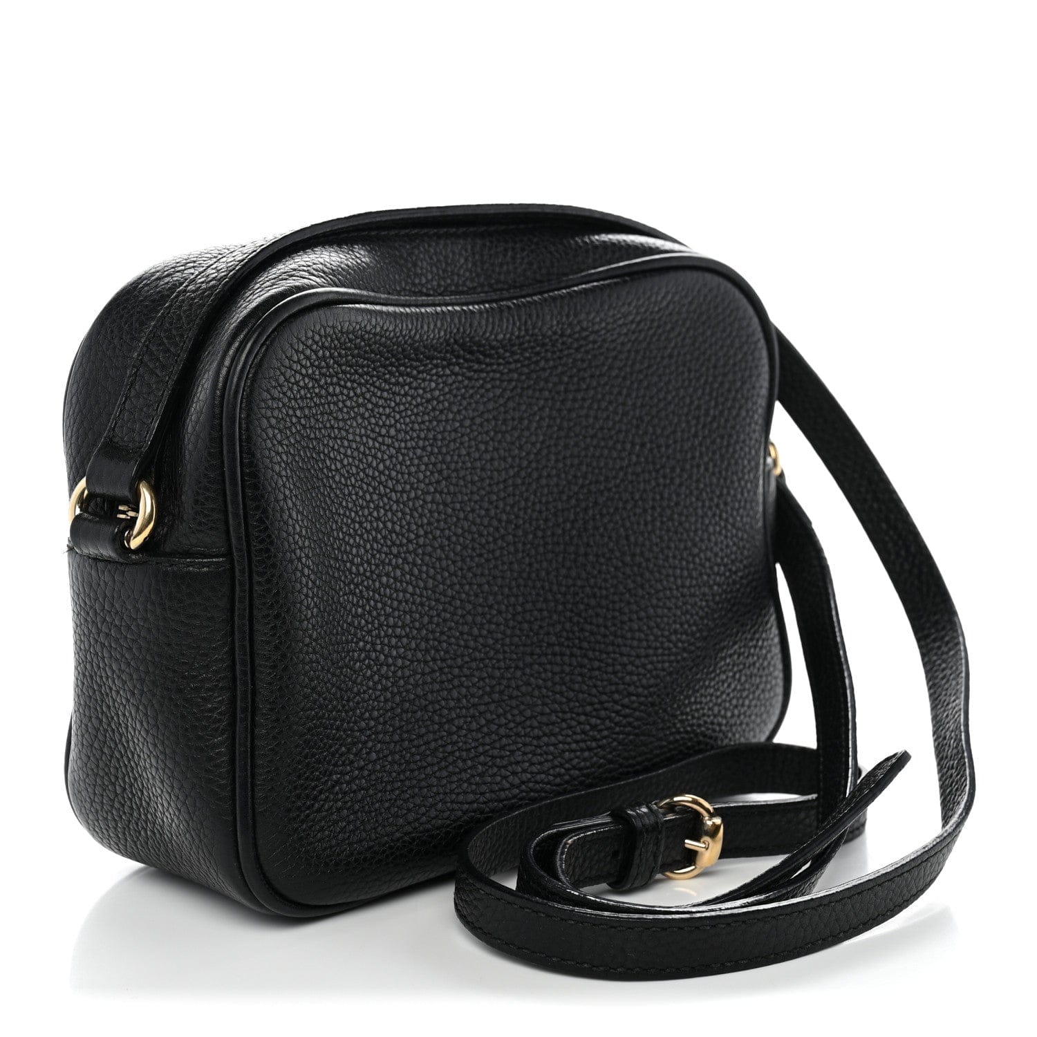 Gucci Pebbled Calfskin Small Soho Disco Bag Black