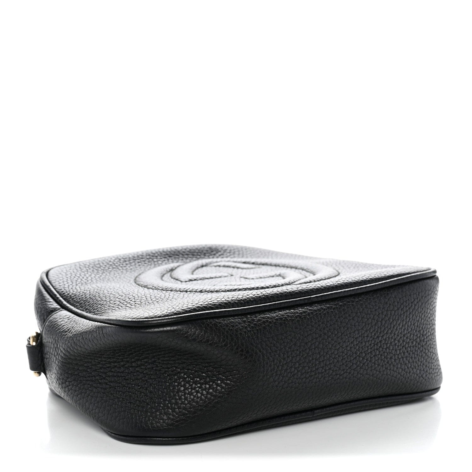 Gucci Pebbled Calfskin Small Soho Disco Bag Black