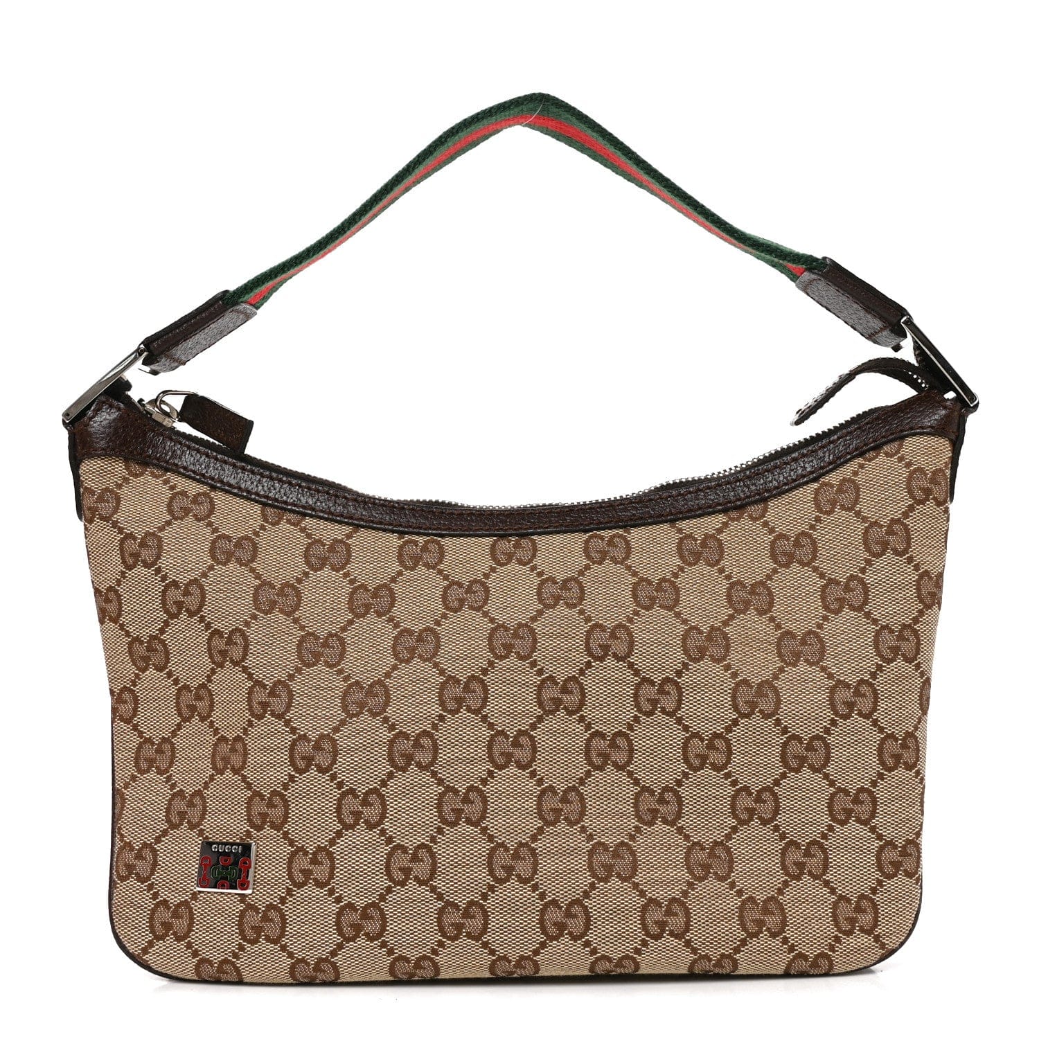 Gucci Monogram Medium Pop Hobo Dark Brown