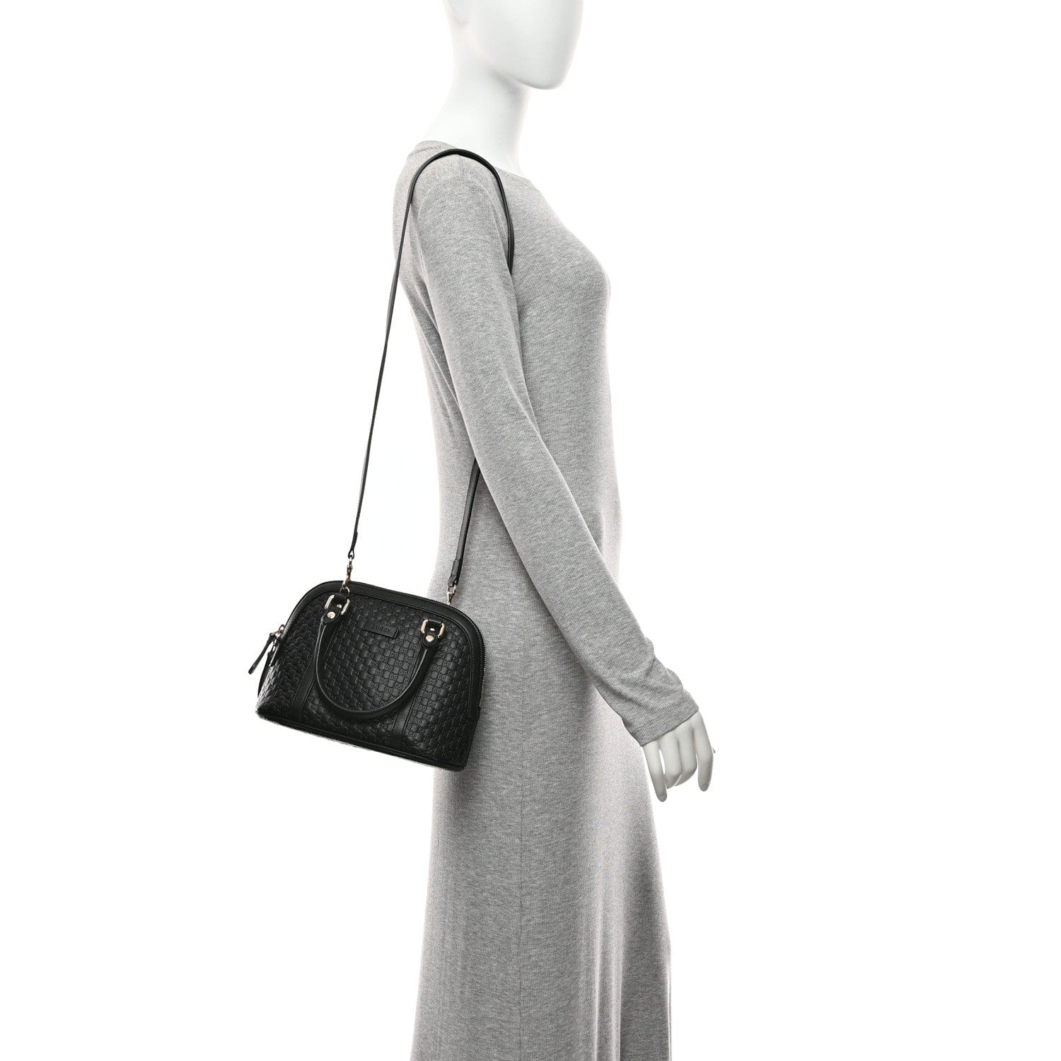 Gucci Microguccissima Mini Dome Bag Black