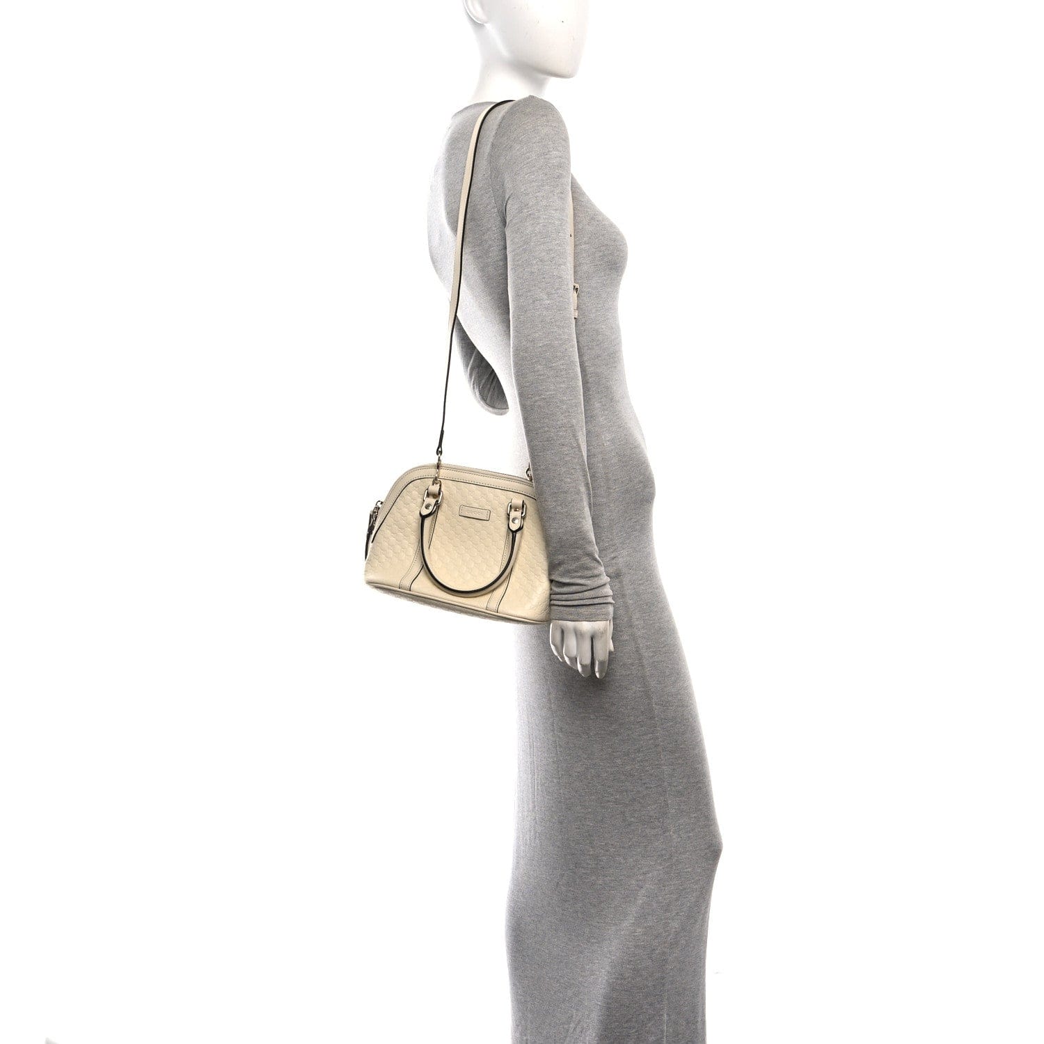 Gucci Soft Microguccissima Mini Dome Bag Ivoire