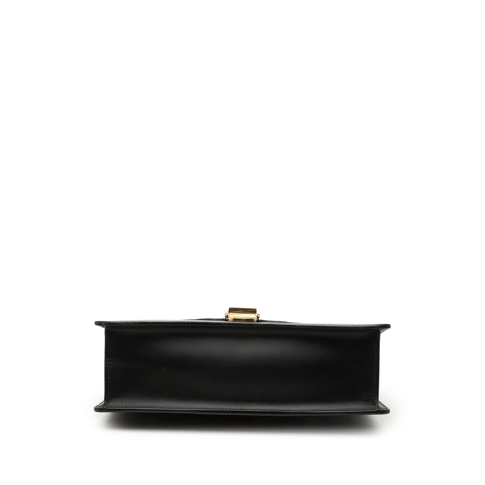 Gucci Small Calfskin Web Sylvie Satchel
