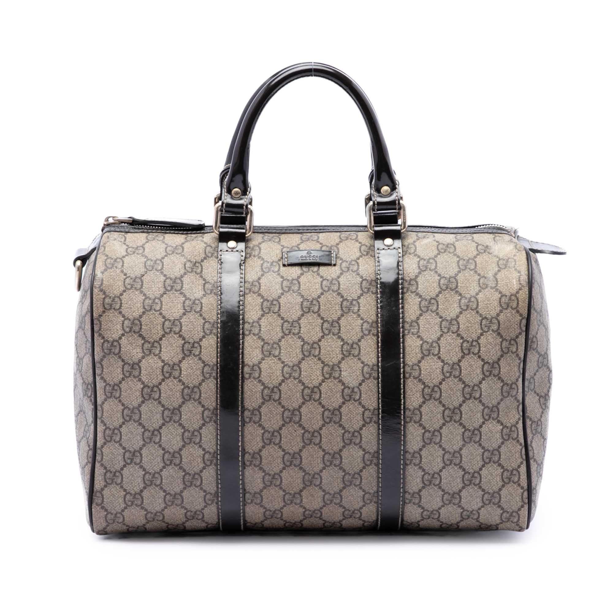 Gucci Medium GG Supreme Joy Boston Bag
