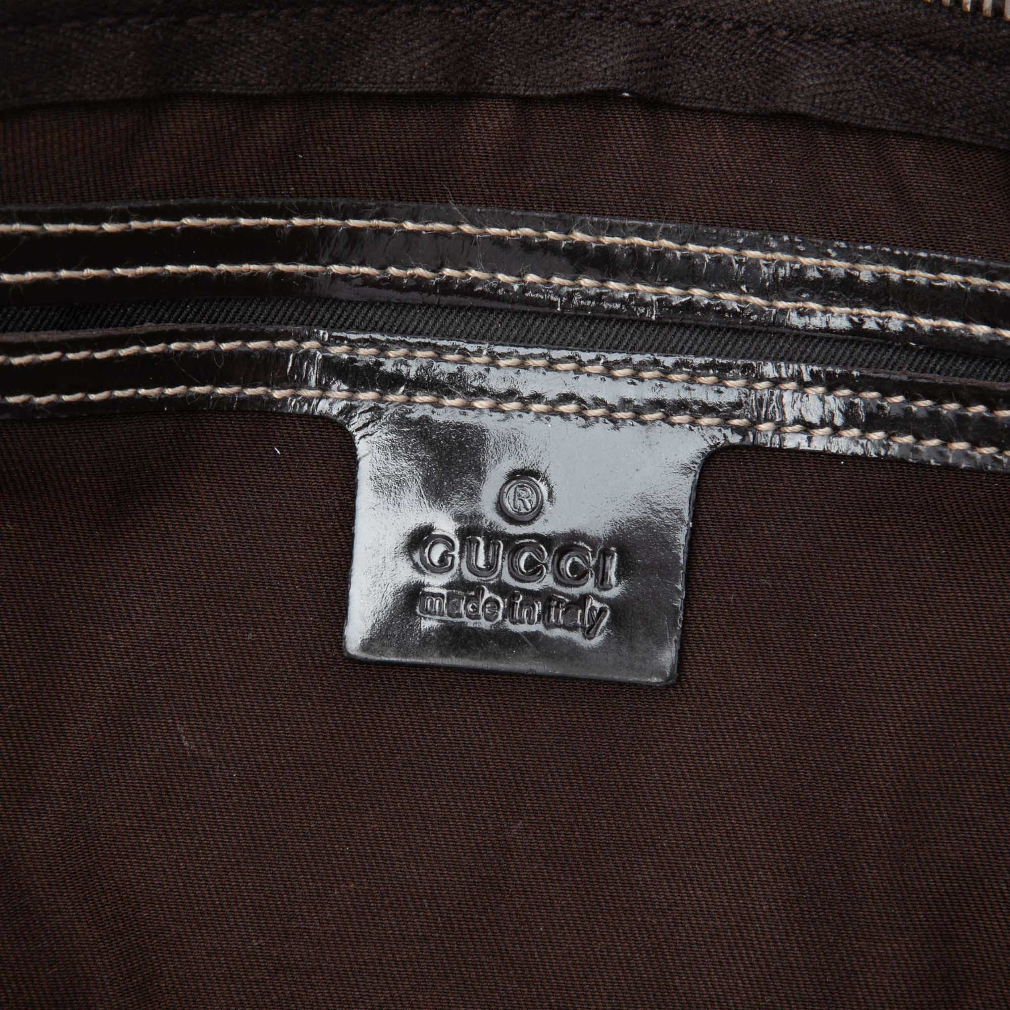 Gucci Medium GG Supreme Joy Boston Bag
