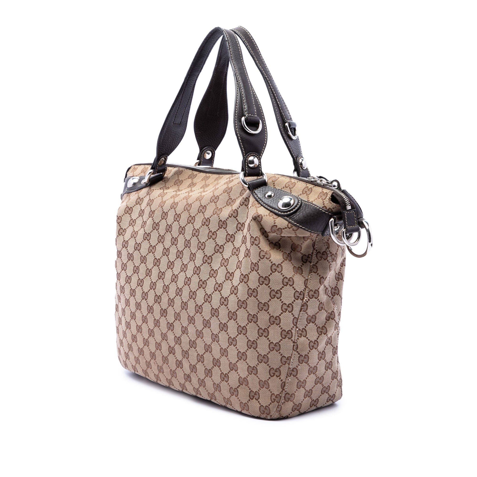 Gucci GG Canvas Icon Bit Satchel
