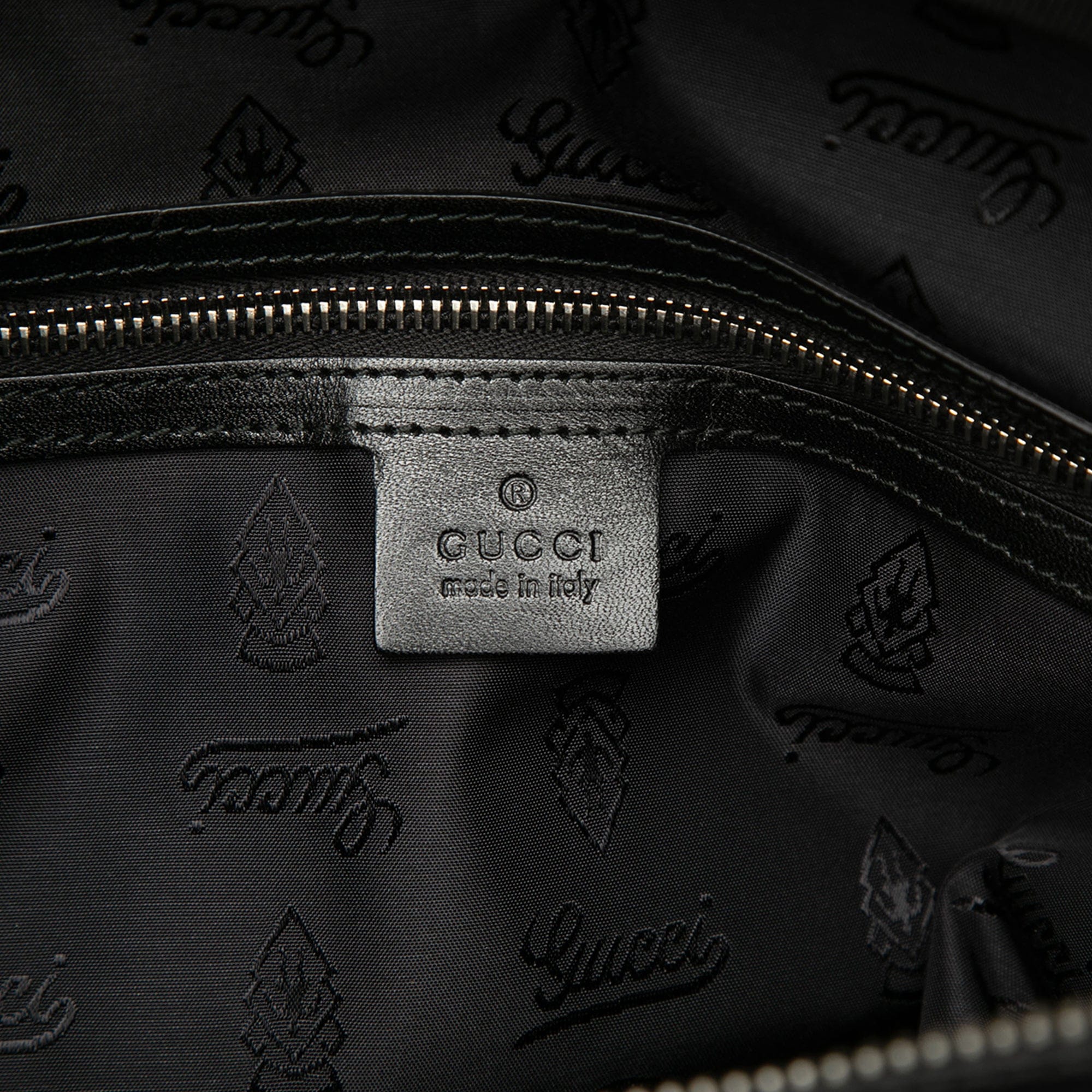 Gucci Diamante Canvas Travel Bag